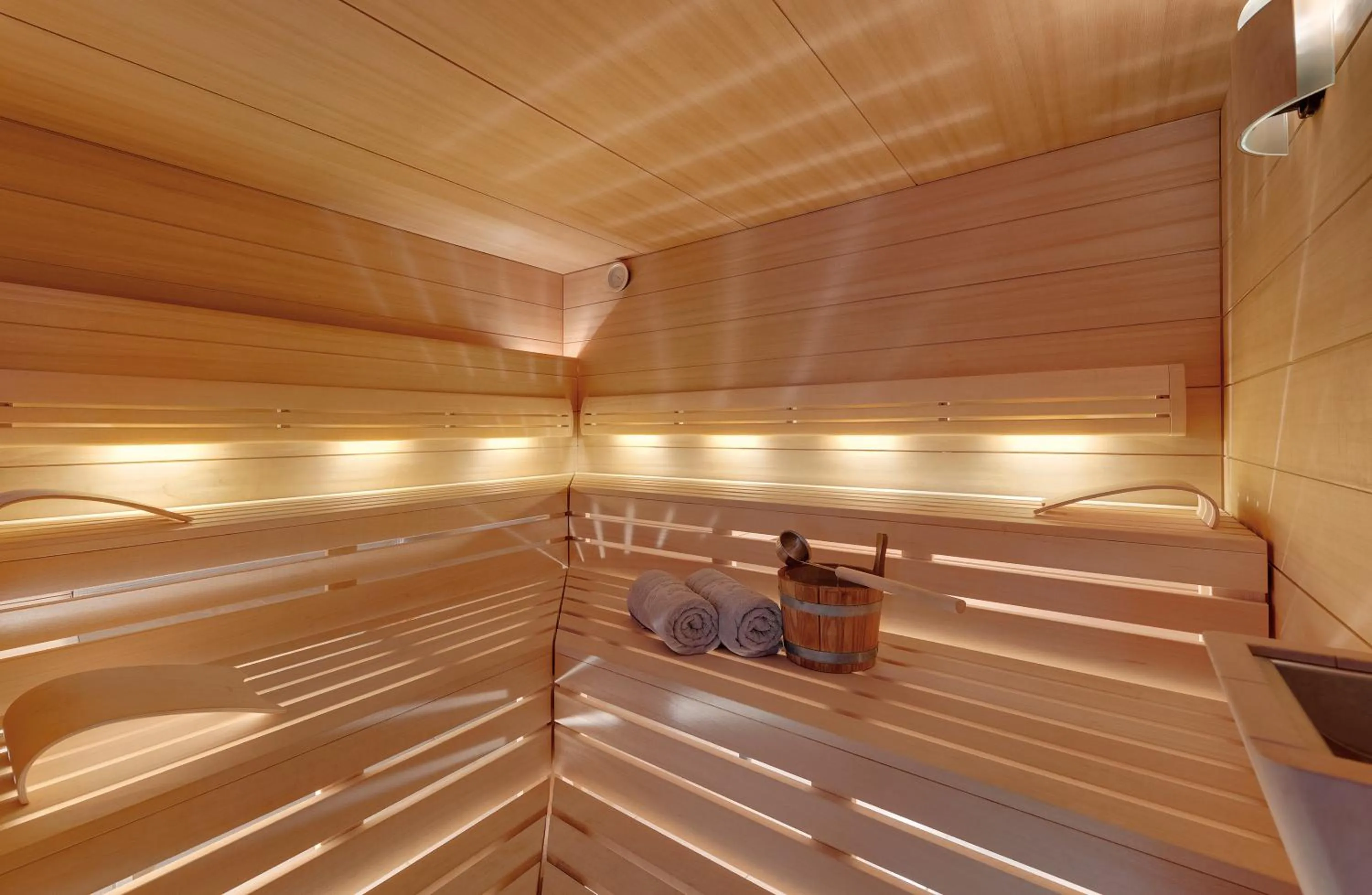 Sauna in Hotel Europäischer Hof Heidelberg, Bestes Hotel Deutschlands in historischer Architektur