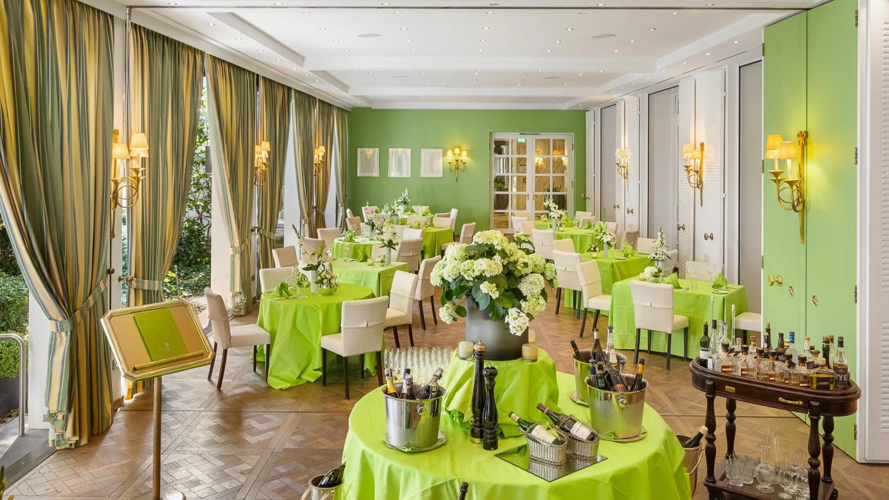 Restaurant/places to eat in Hotel Europäischer Hof Heidelberg, Bestes Hotel Deutschlands in historischer Architektur