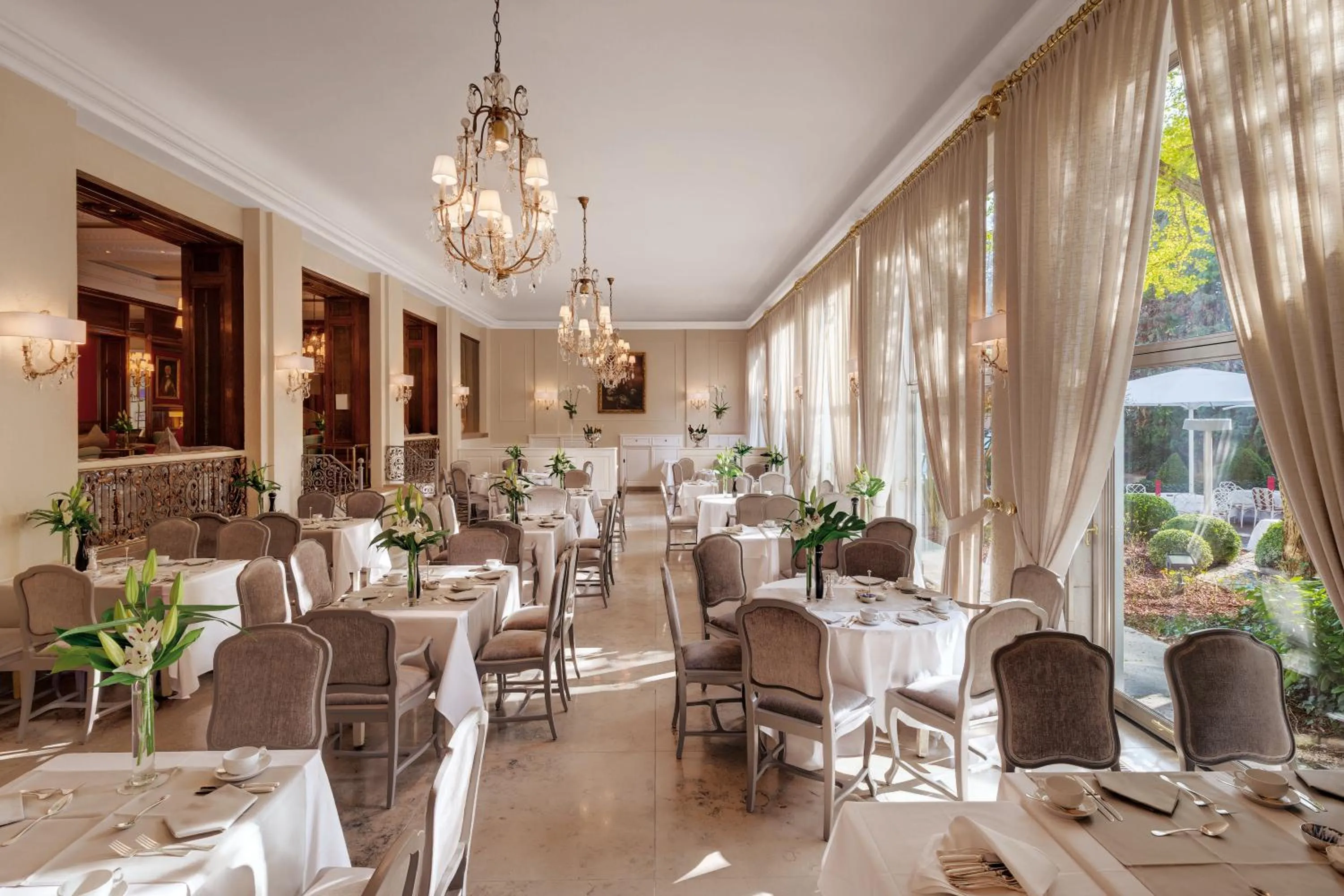 Restaurant/places to eat in Hotel Europäischer Hof Heidelberg, Bestes Hotel Deutschlands in historischer Architektur