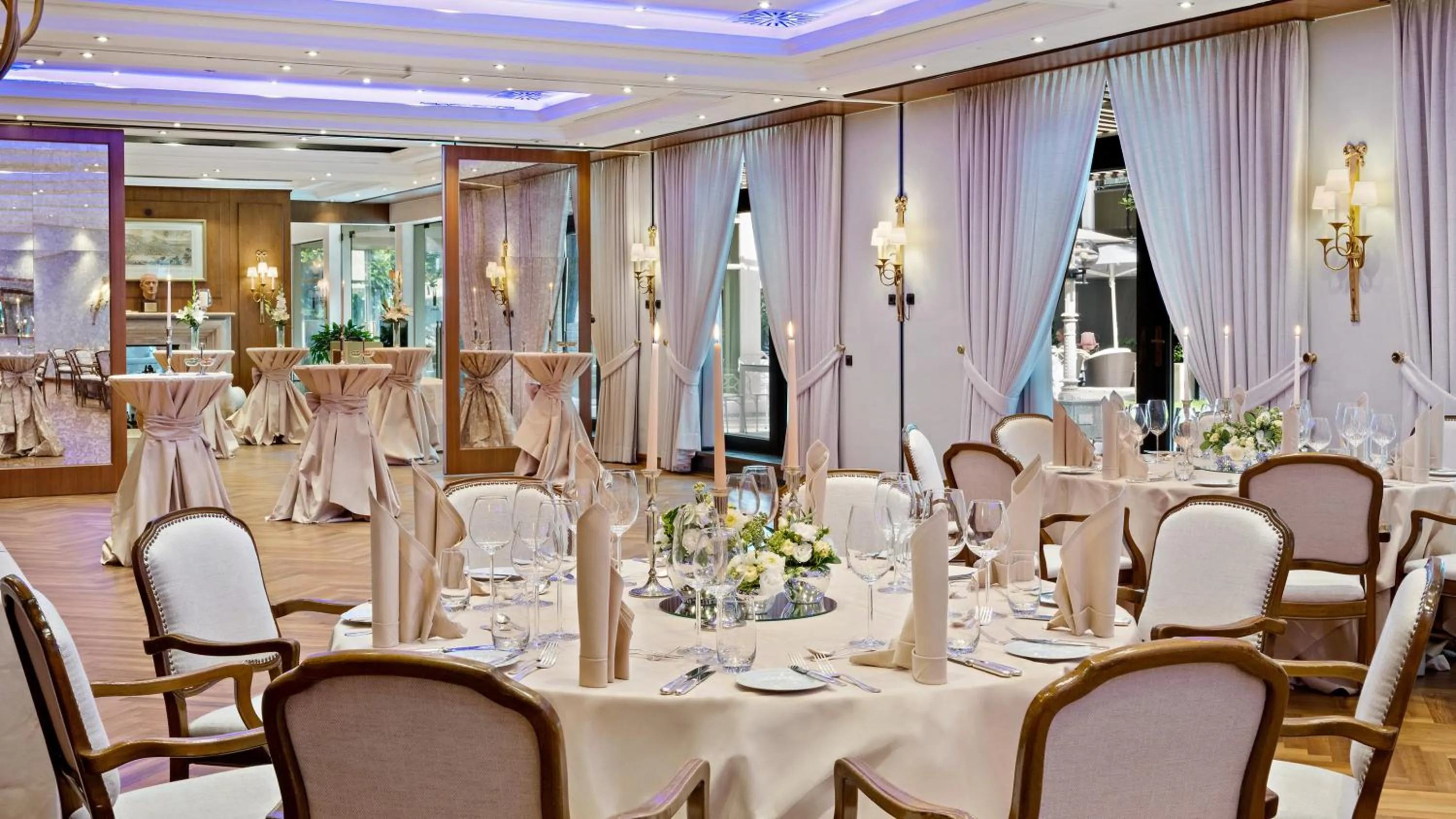 Banquet/Function facilities in Hotel Europäischer Hof Heidelberg, Bestes Hotel Deutschlands in historischer Architektur