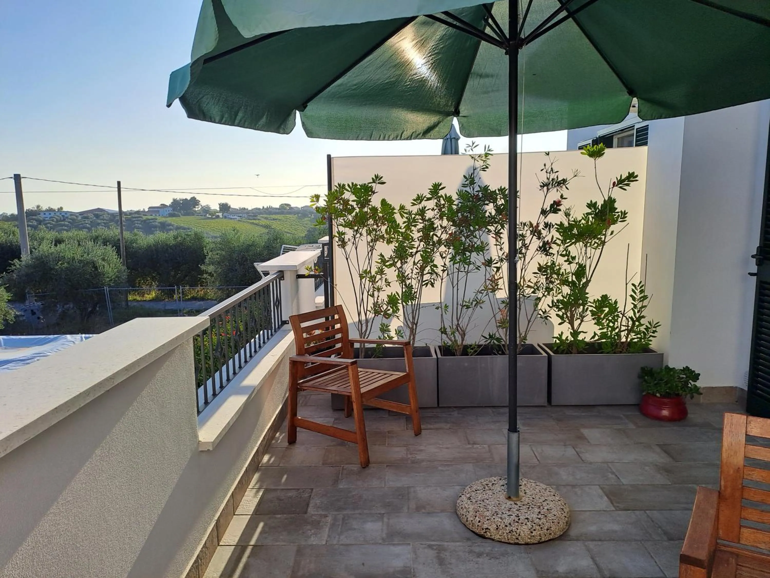 Balcony/Terrace in Tana del Riccio
