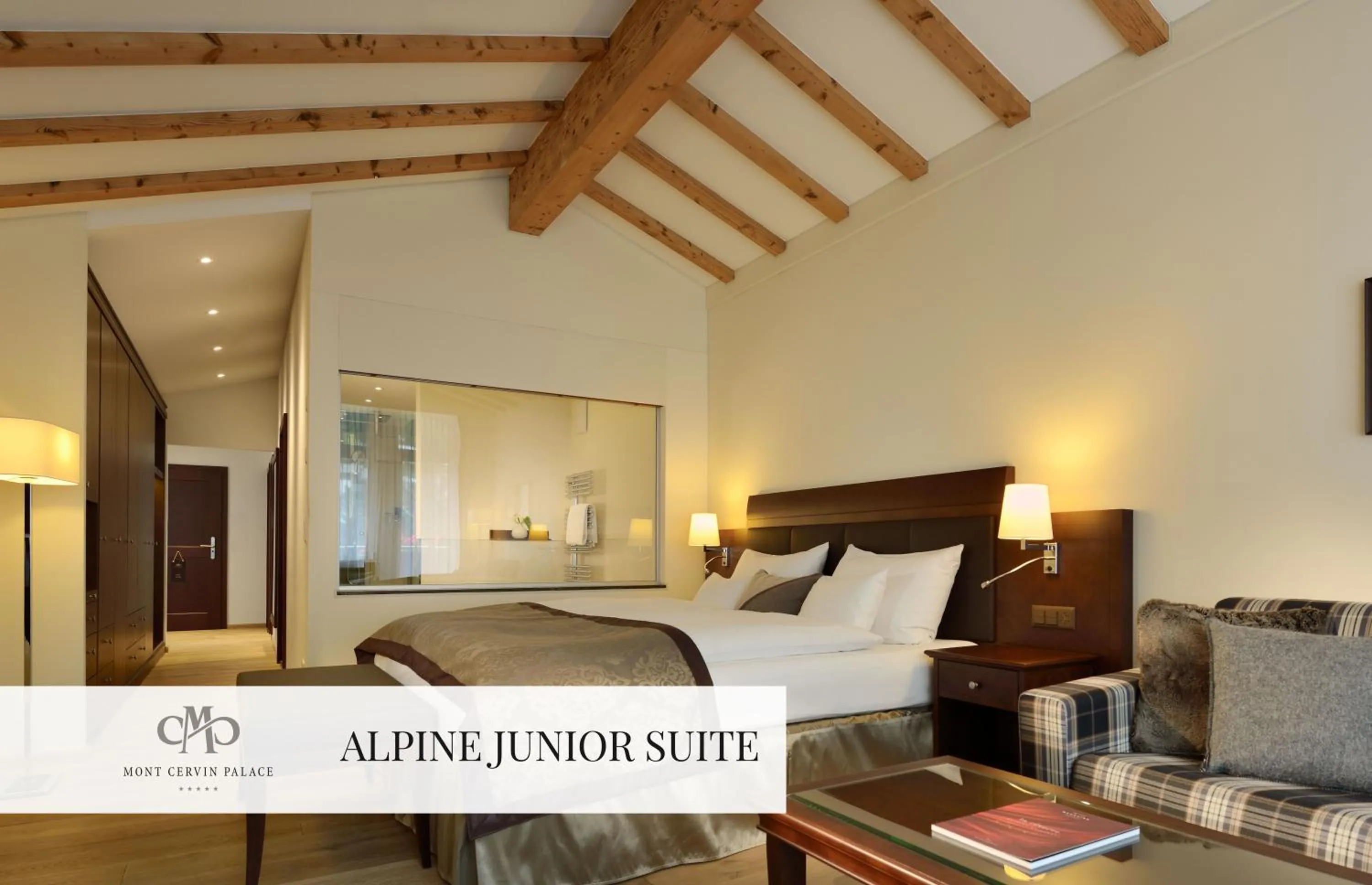 Bedroom, Bed in Mont Cervin Palace