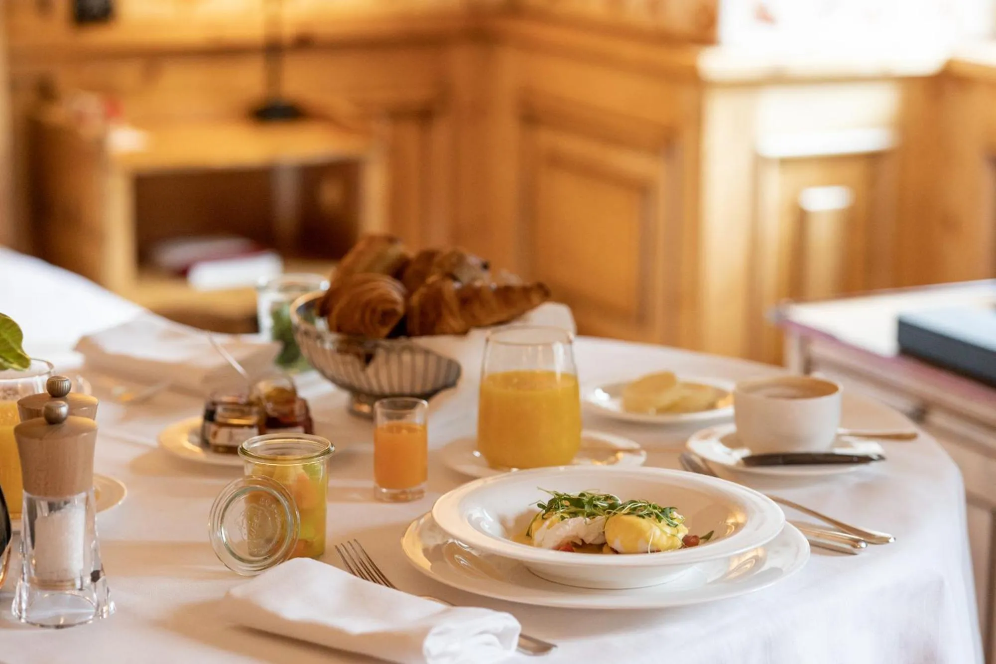 Breakfast in Mont Cervin Palace