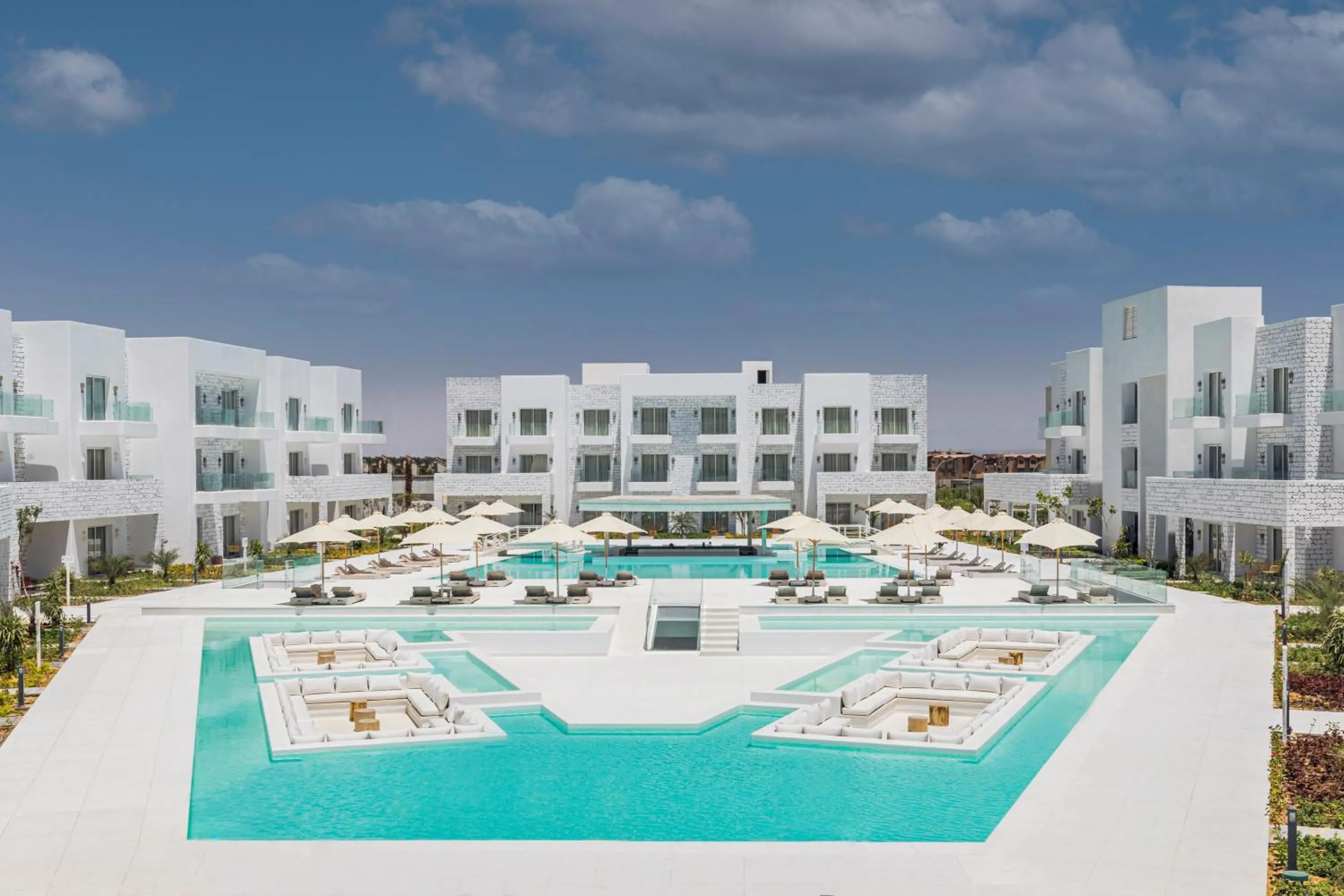 Pool view in Tanoak Resort