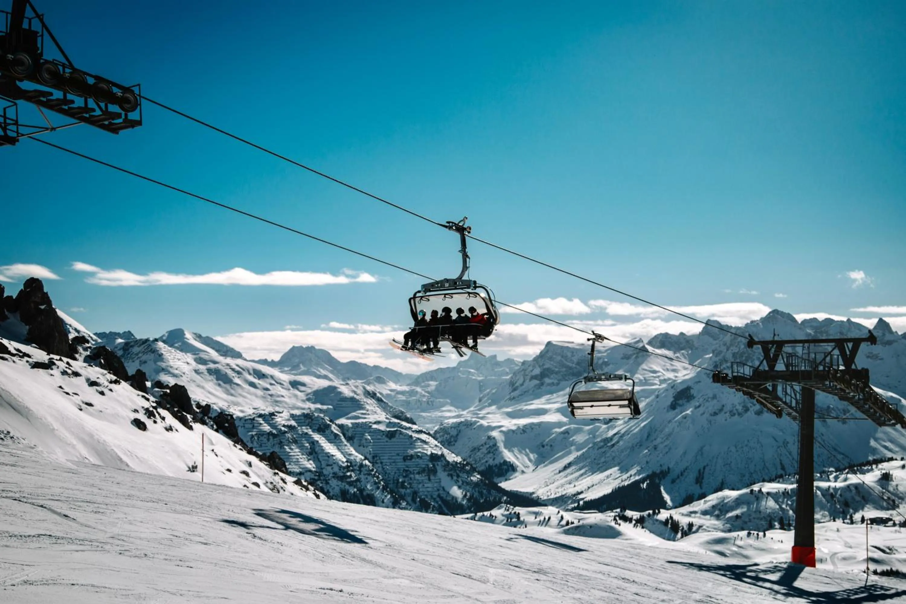Skiing in Posthotel Lechtal, Arlberg