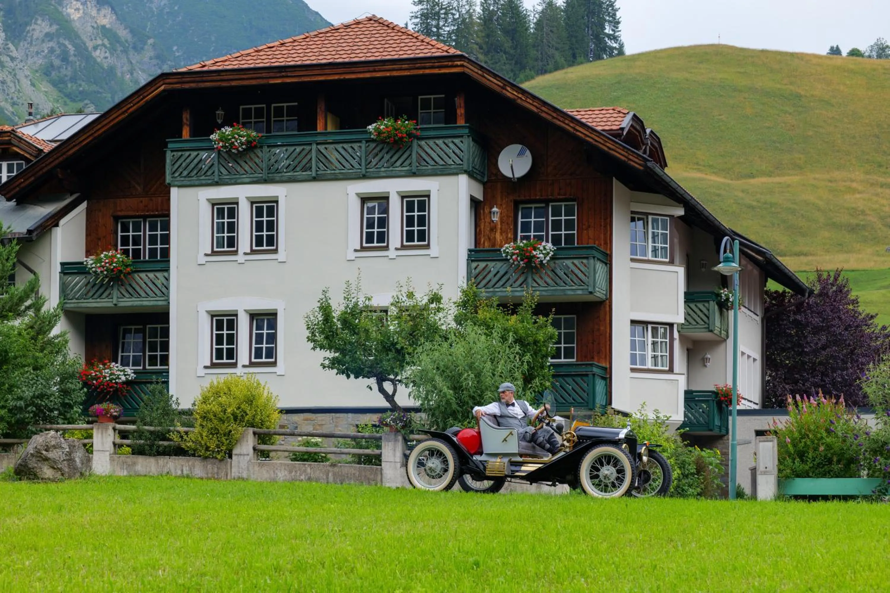 Property building in Posthotel Lechtal, Arlberg