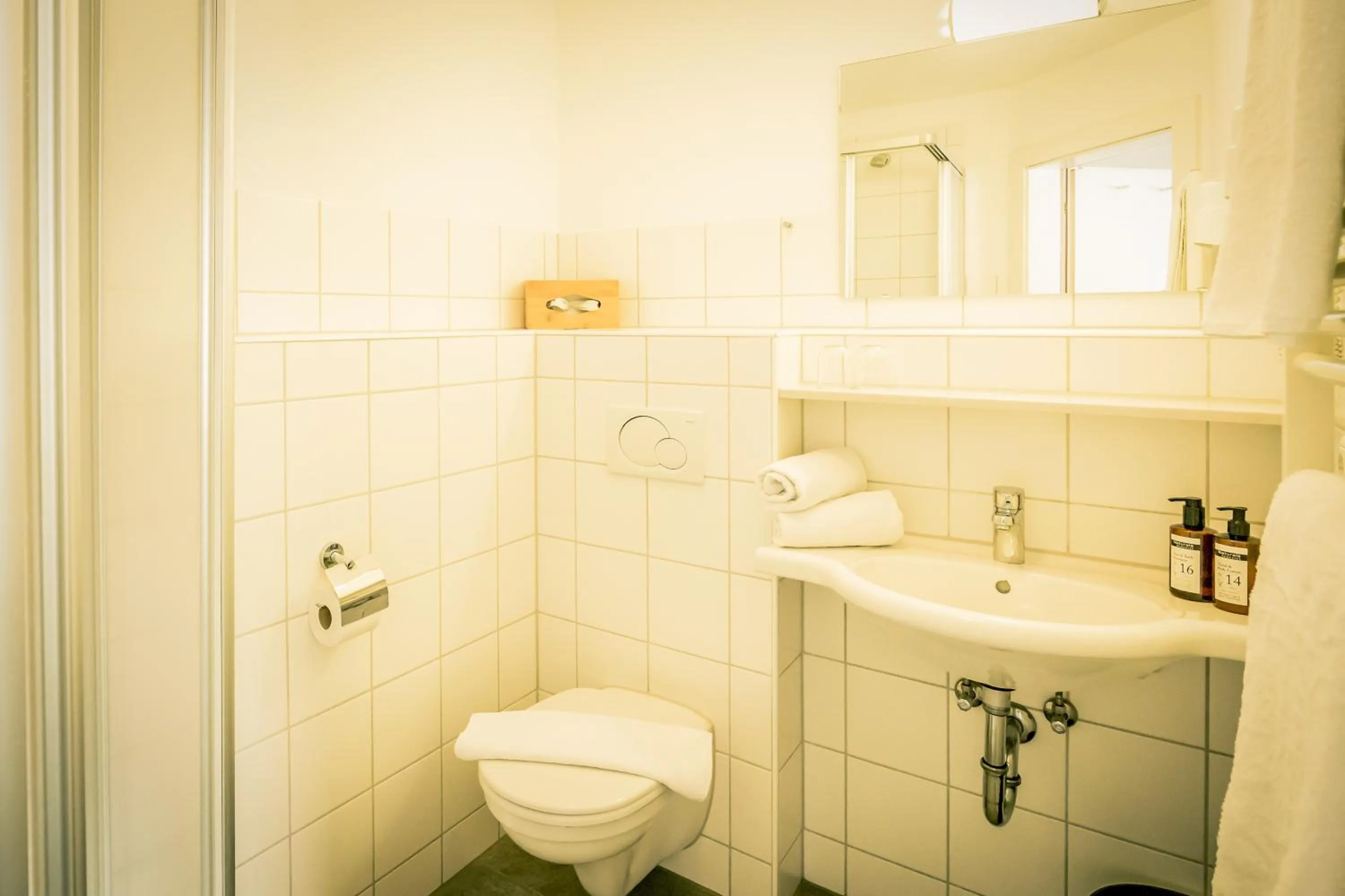 Bathroom in Posthotel Lechtal, Arlberg