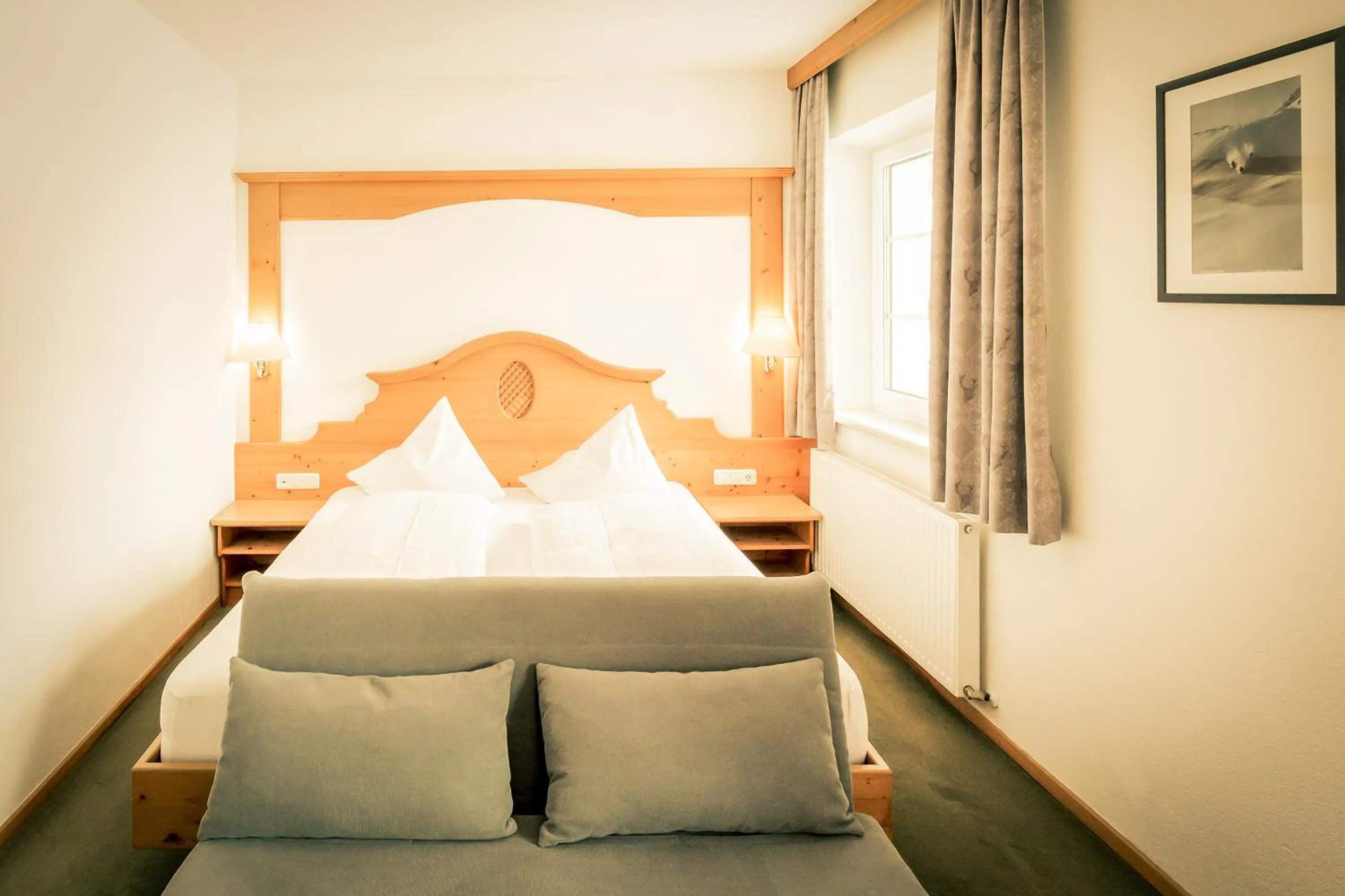 Photo of the whole room, Bed in Posthotel Lechtal, Arlberg