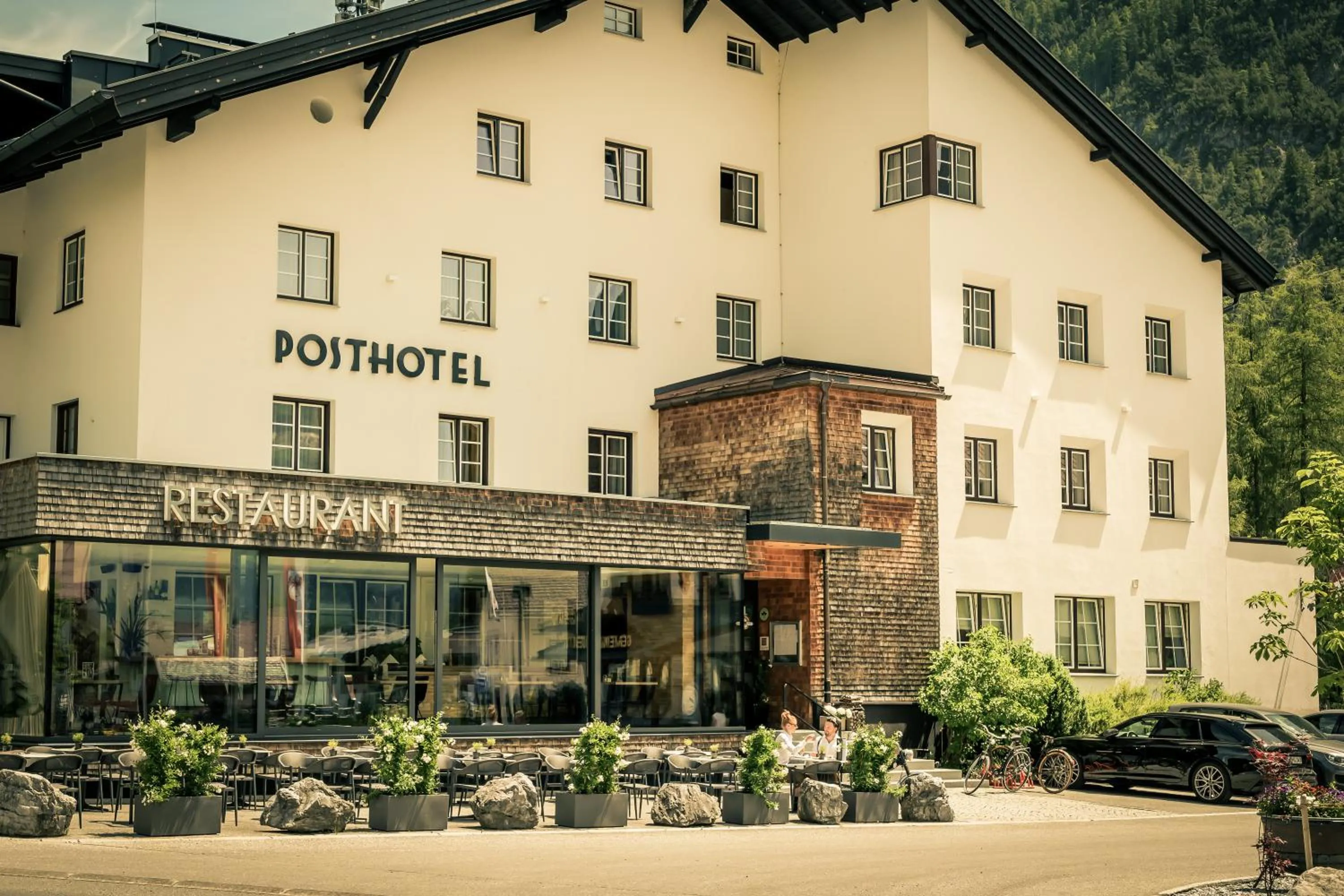 Property building in Posthotel Lechtal, Arlberg