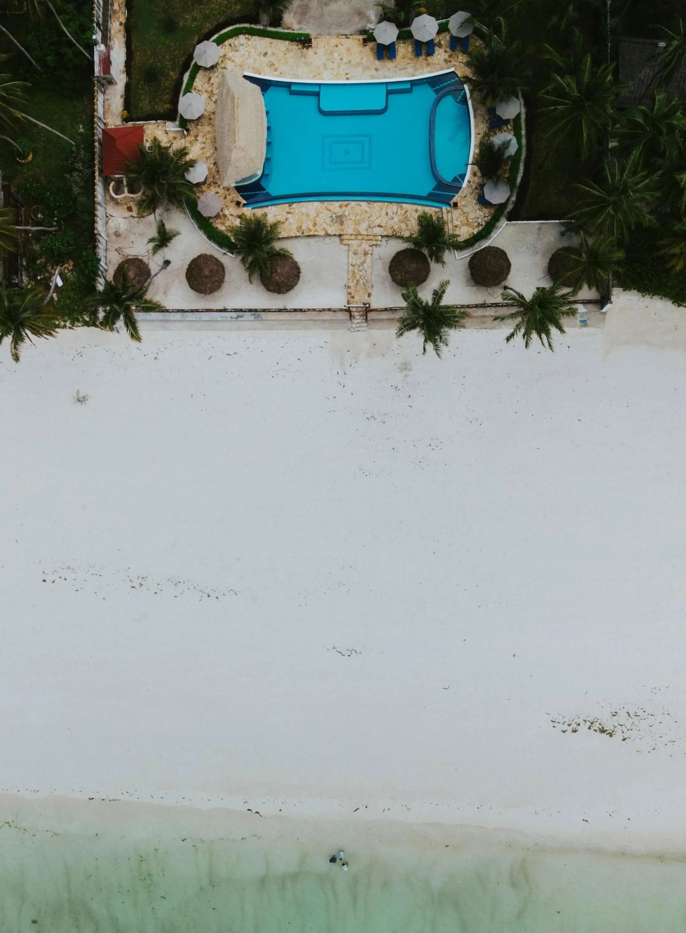 Bird's eye view in Sunny Palms Beach Bungalows