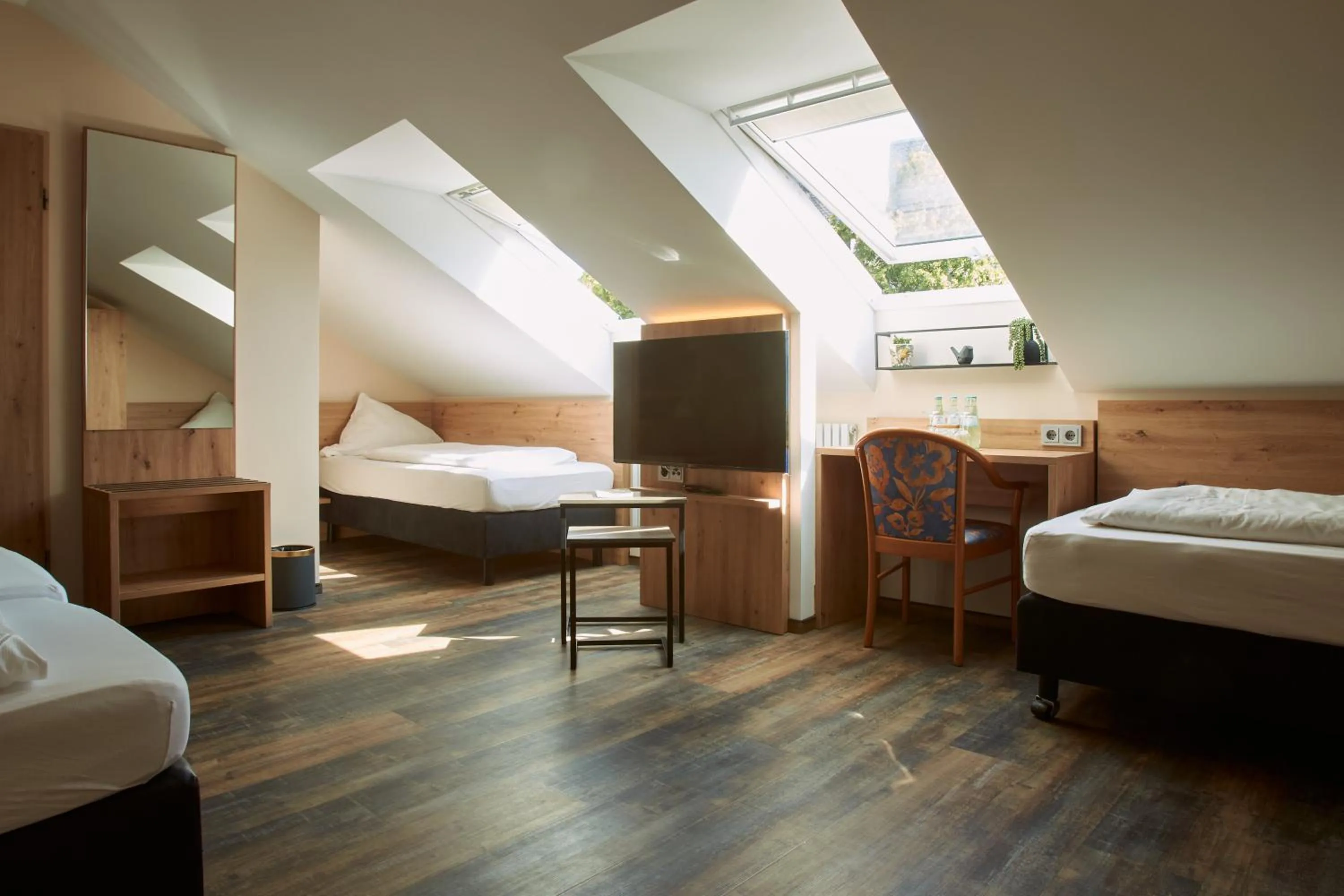 Bed in Hotel Restaurant Doppeladler