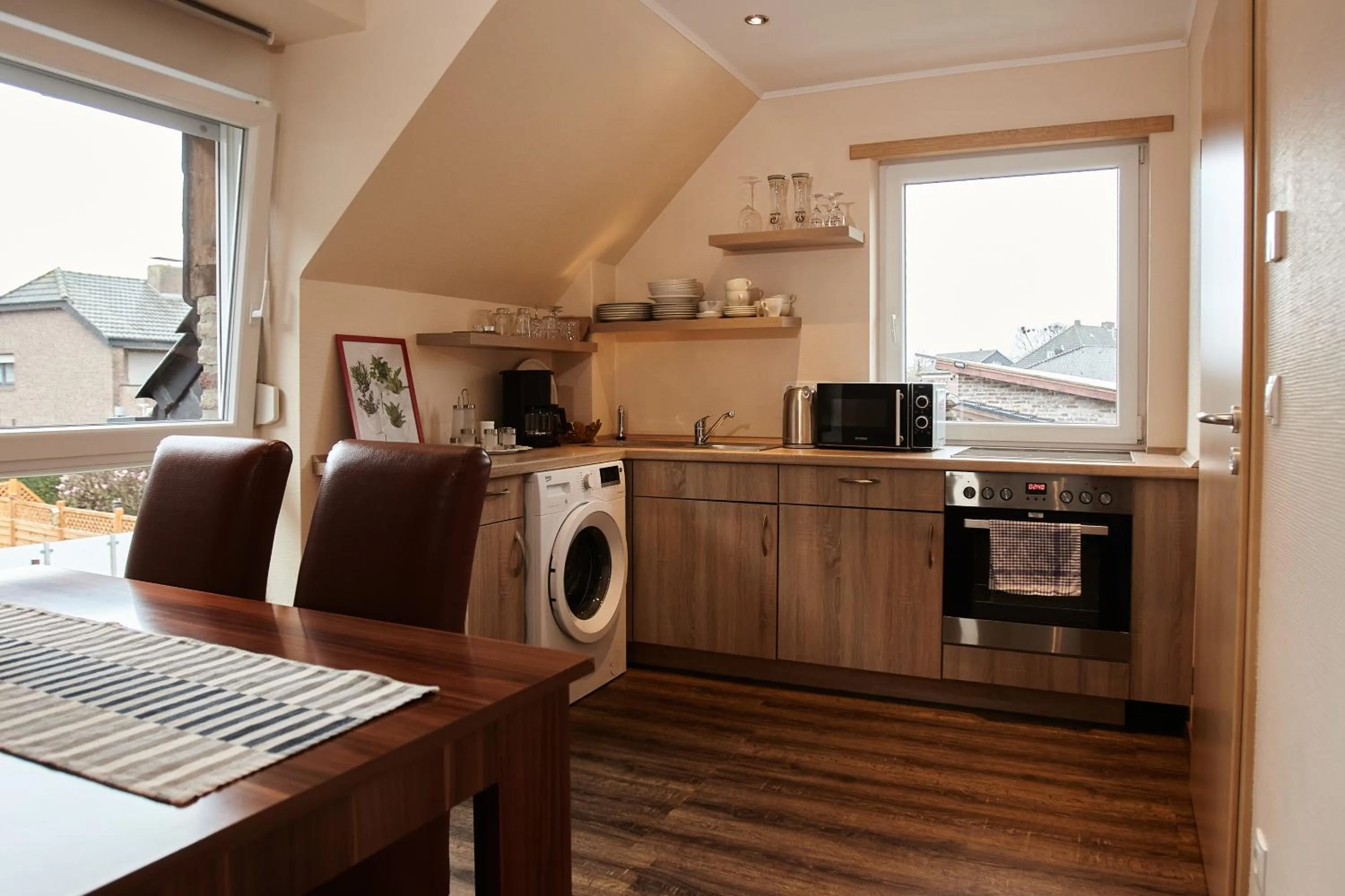 Kitchen or kitchenette in Hotel Restaurant Doppeladler