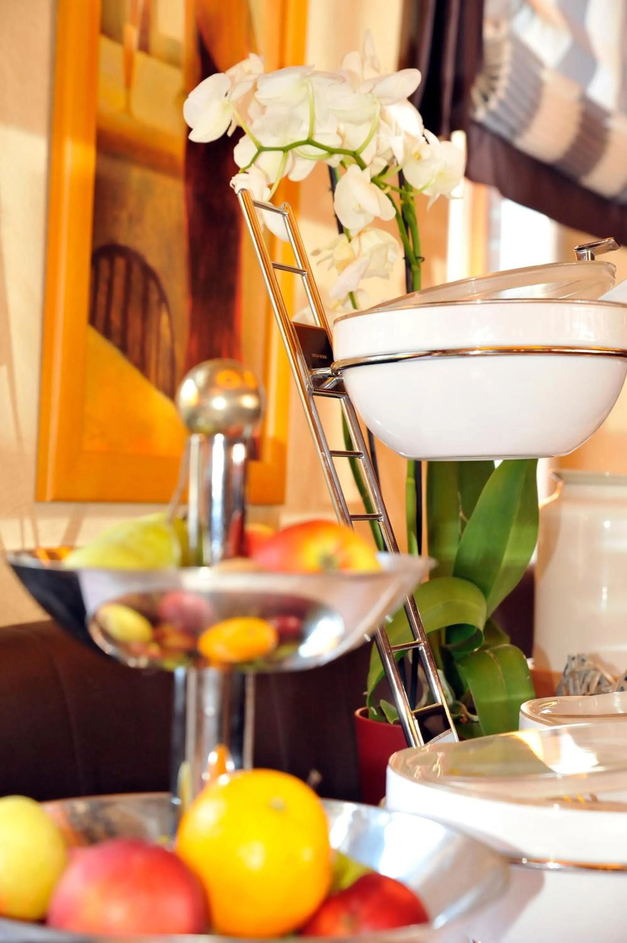 Breakfast in Hotel Restaurant Doppeladler