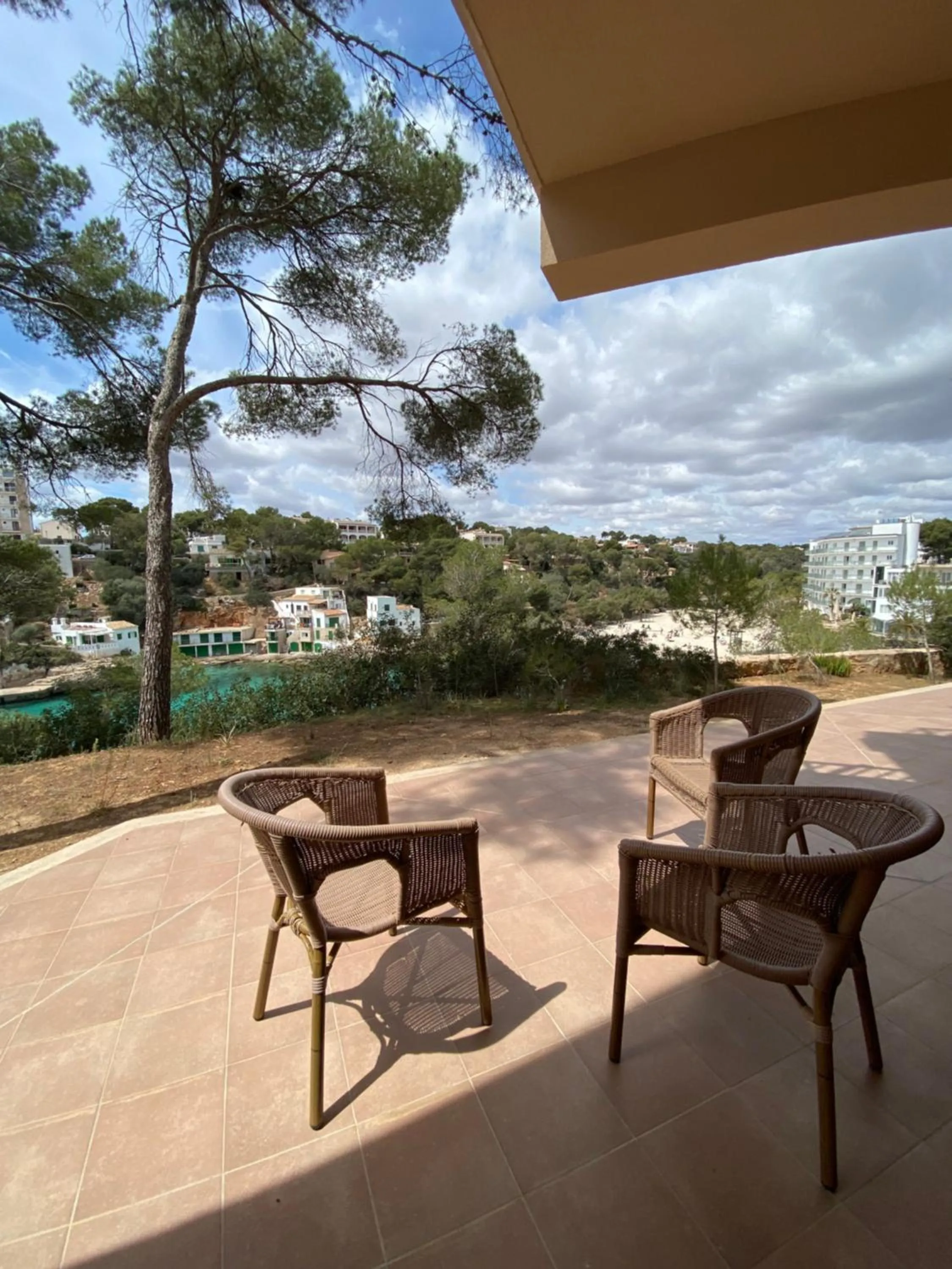 Balcony/Terrace in Hostal Palmaria