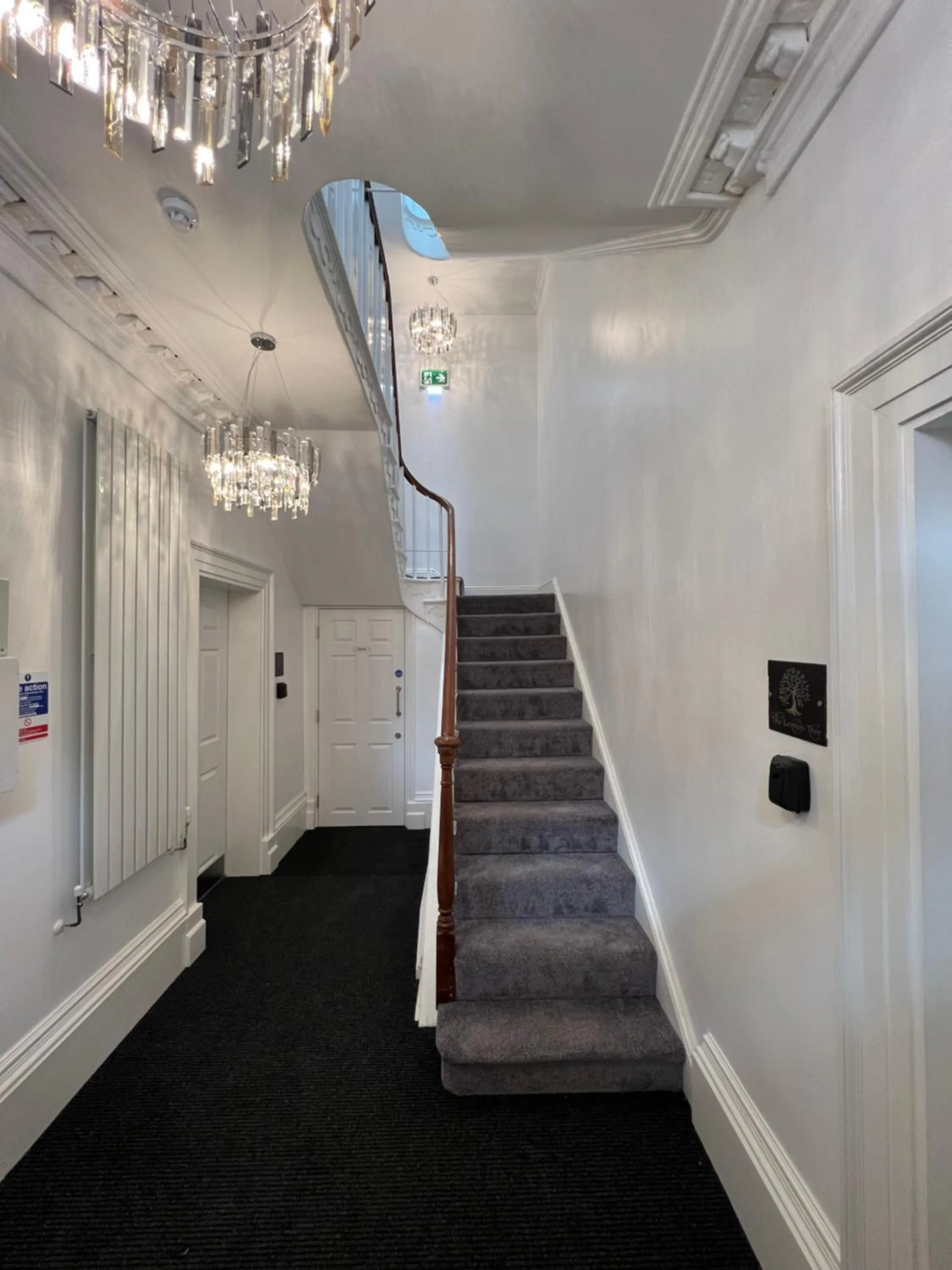 Facade/entrance in Winckley Square Residences