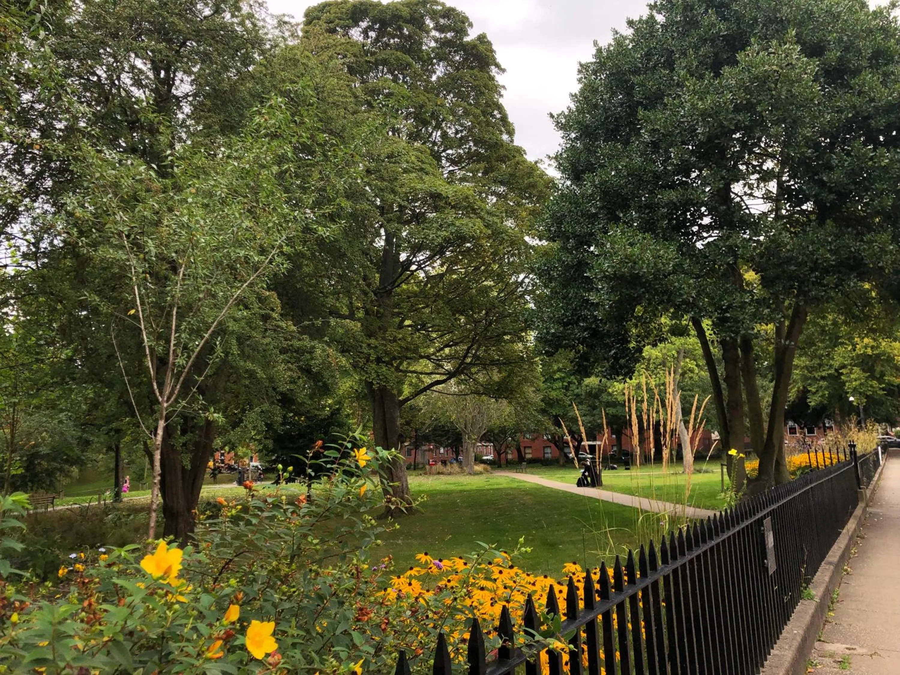 Garden in Winckley Square Residences