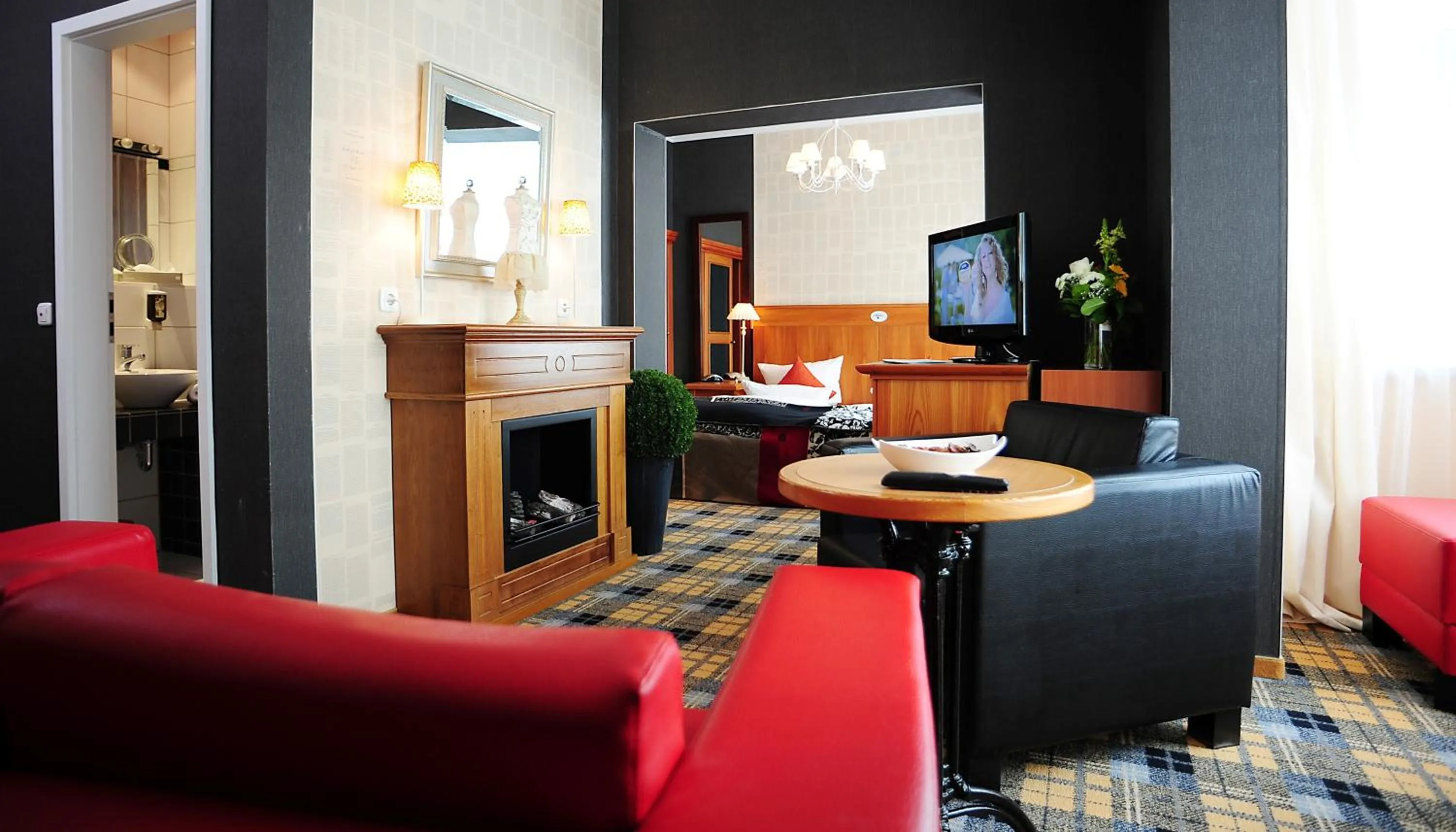 Decorative detail in Hotel Schieferhof - GlasLUST