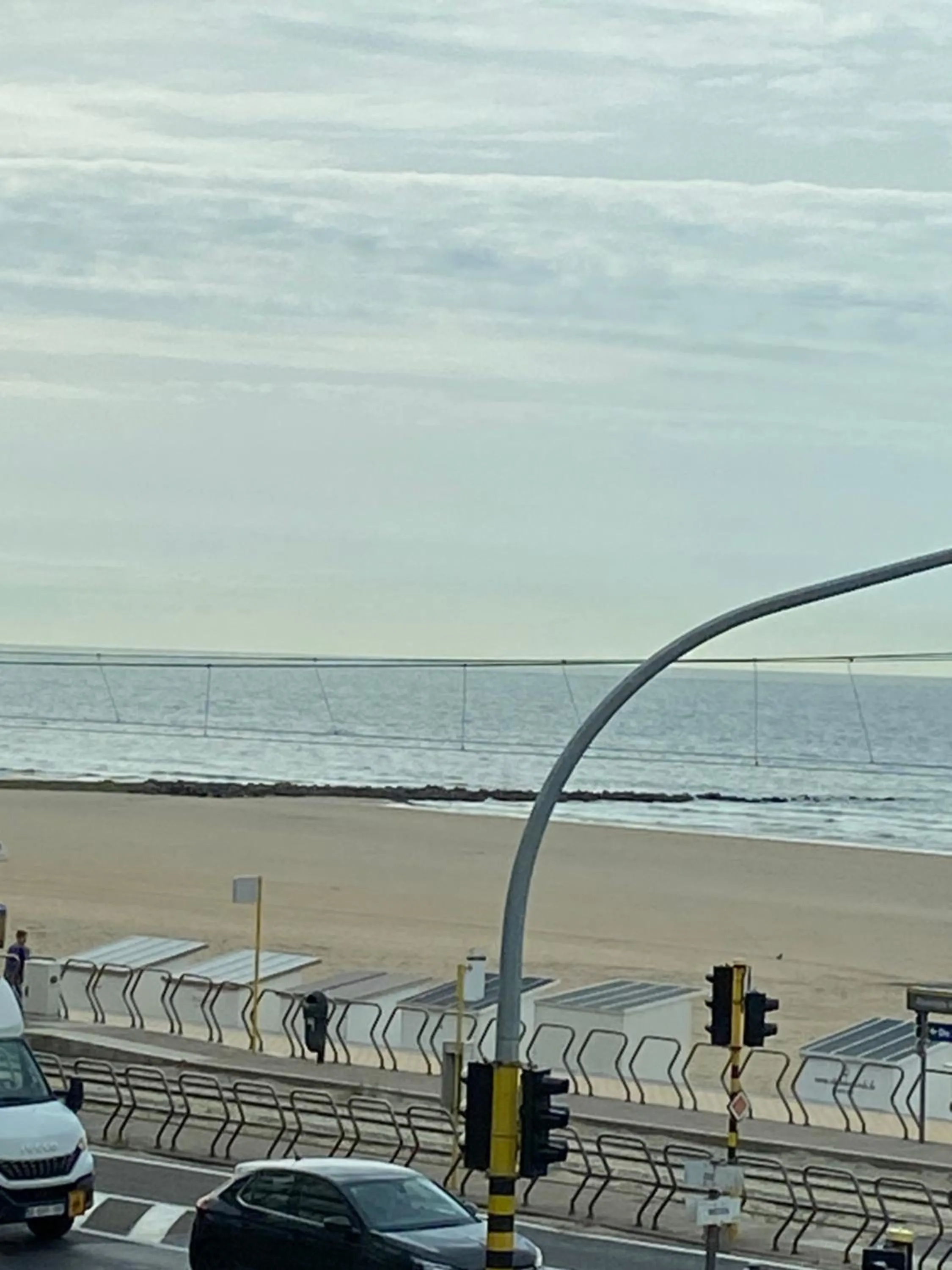 Sea view in Hotel Duinekeuntje