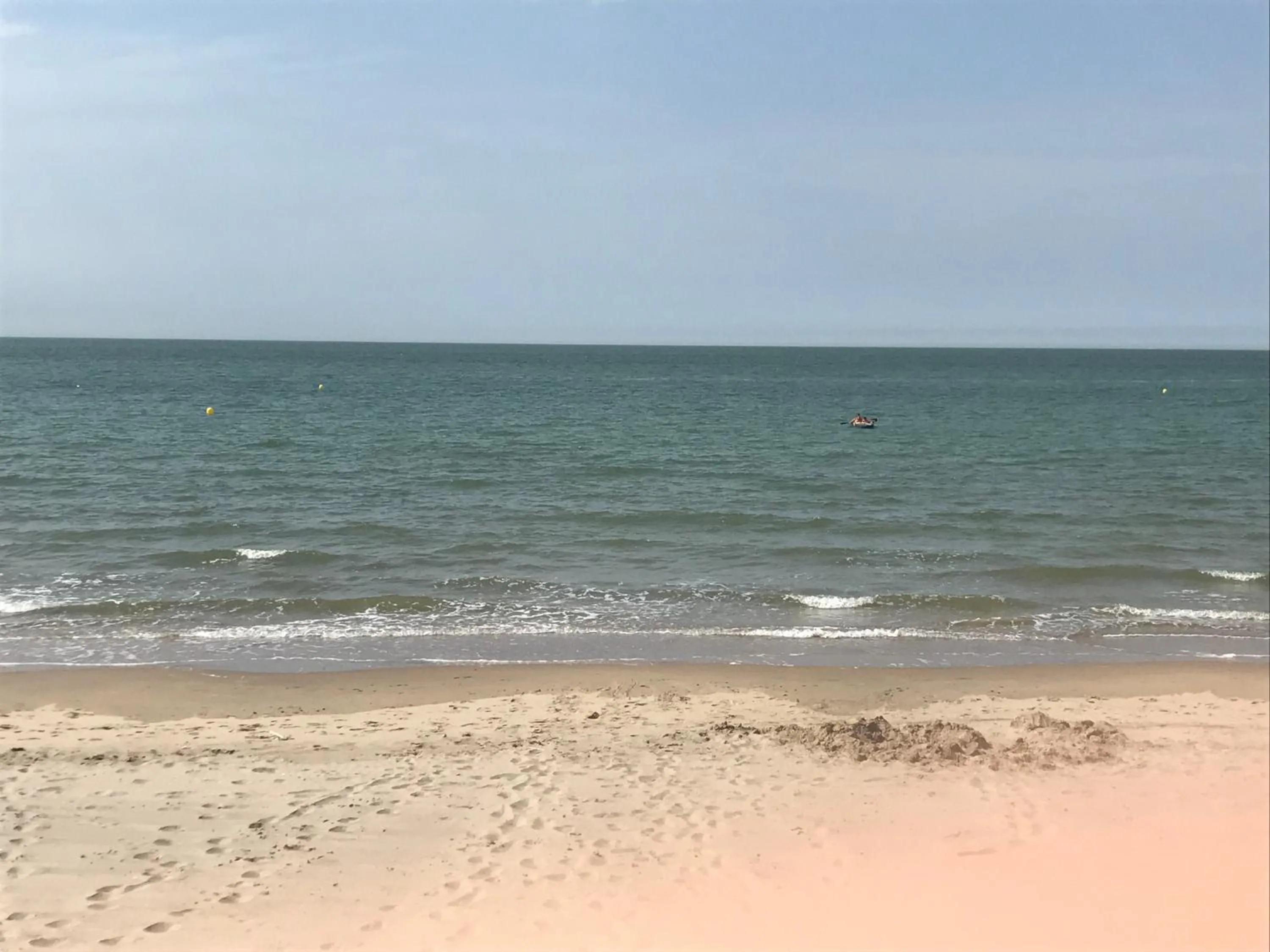 Sea view in Hotel Duinekeuntje