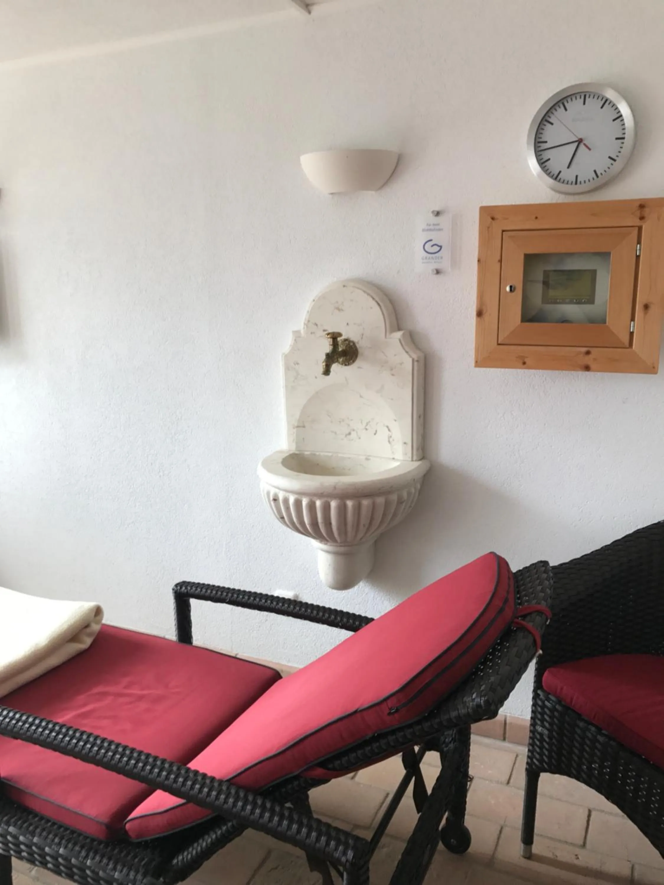 Sauna in Landhaus Kössel