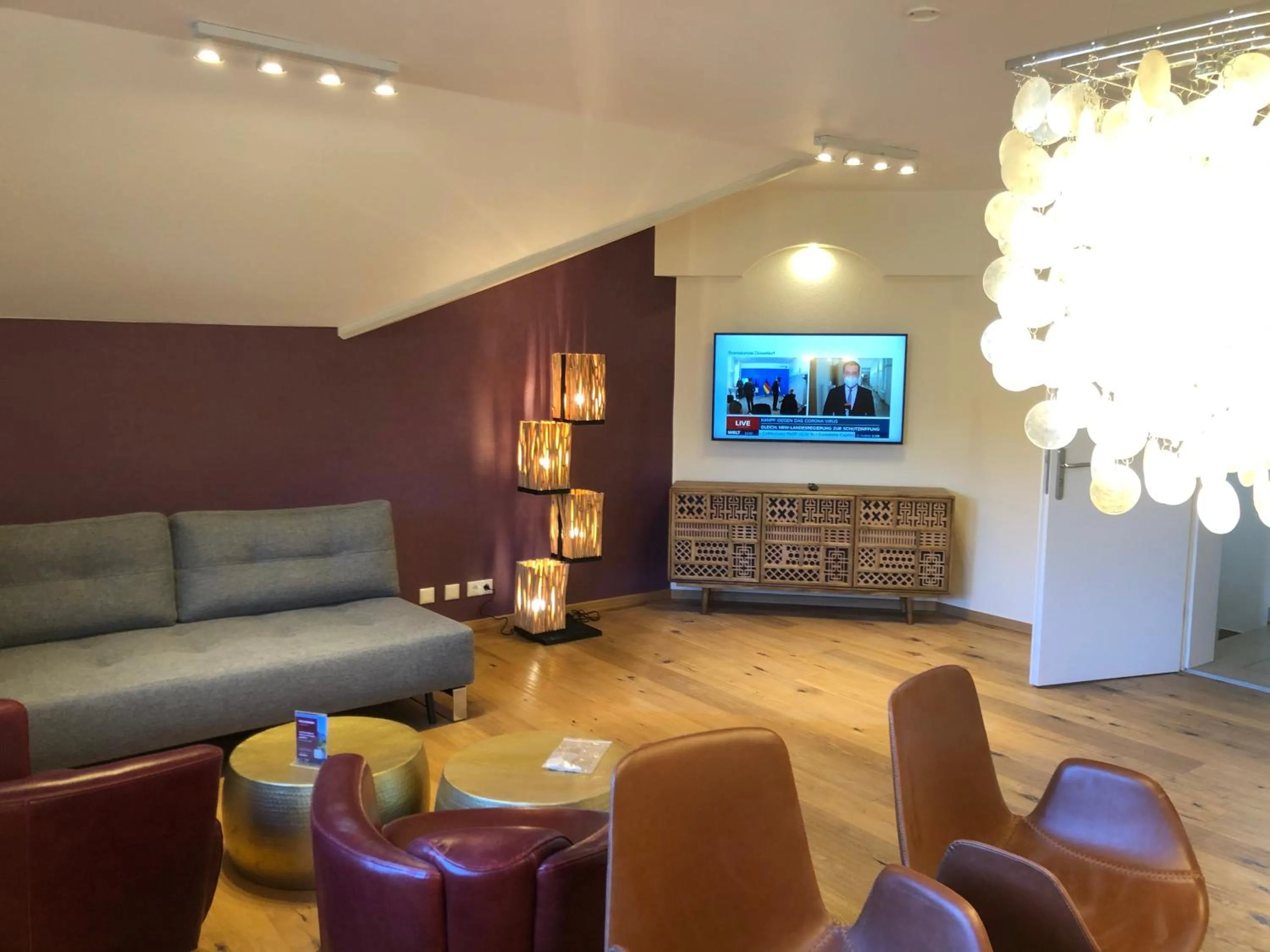 Living room in Landhaus Kössel