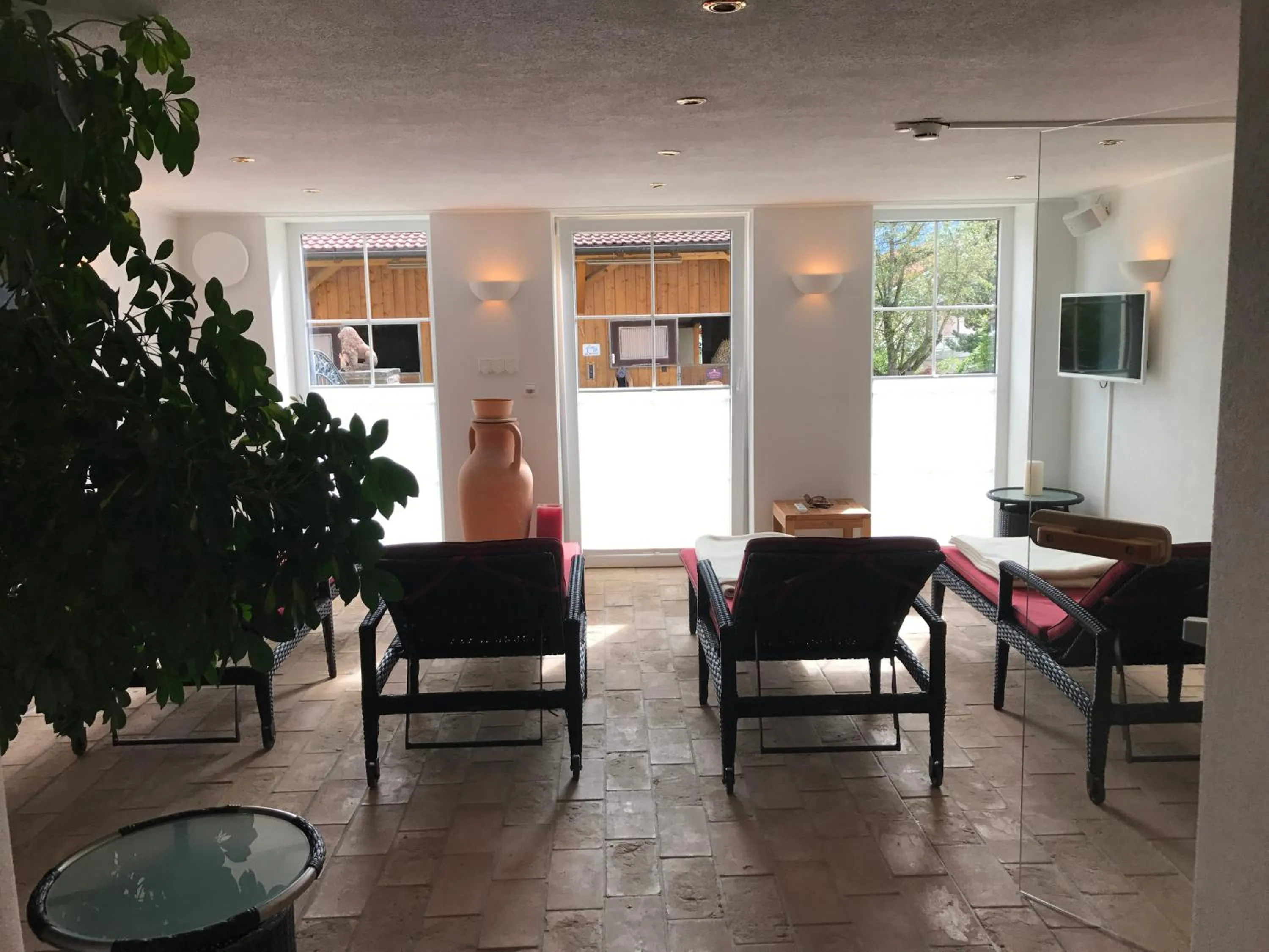 Sauna in Landhaus Kössel