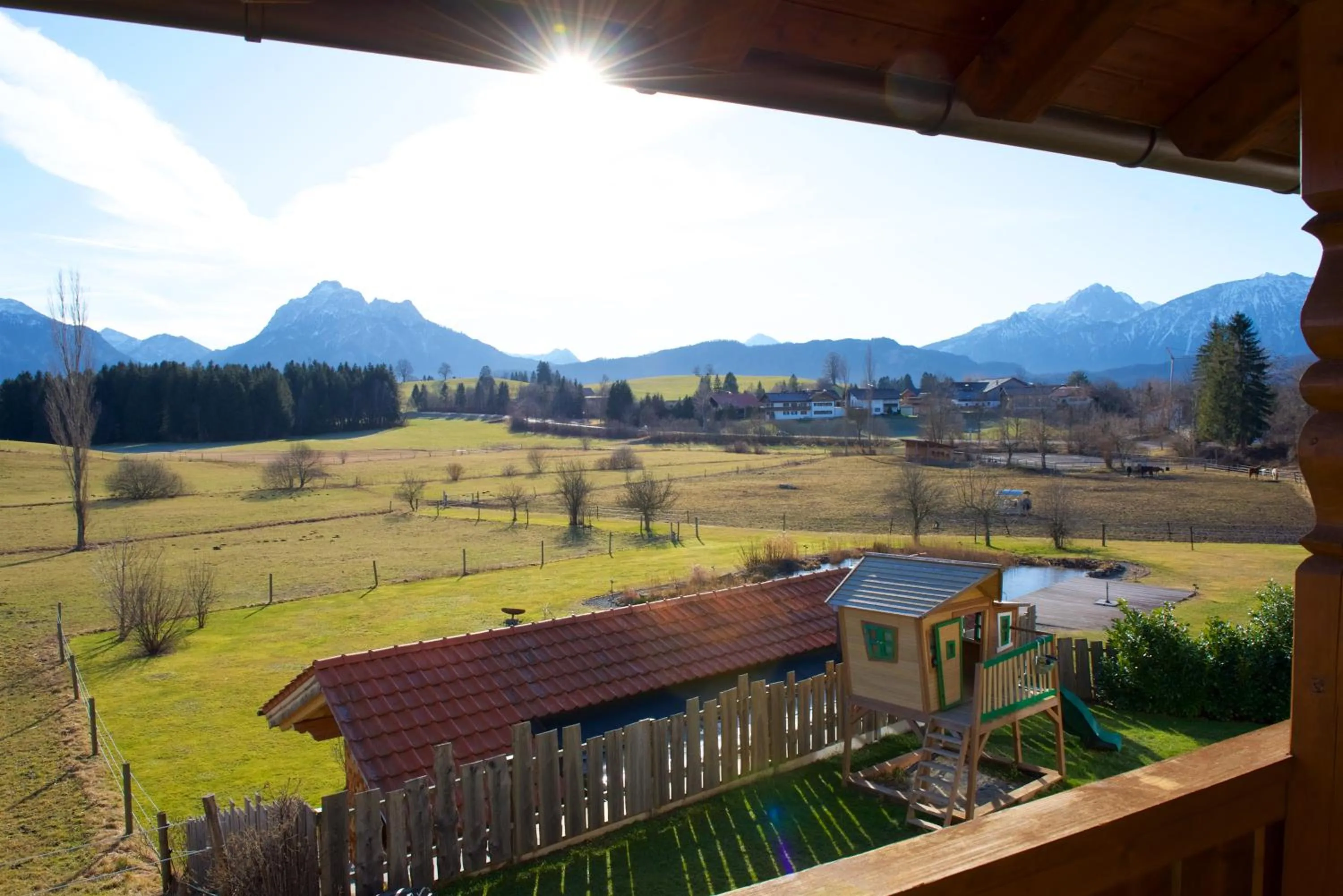 Mountain view in Landhaus Kössel