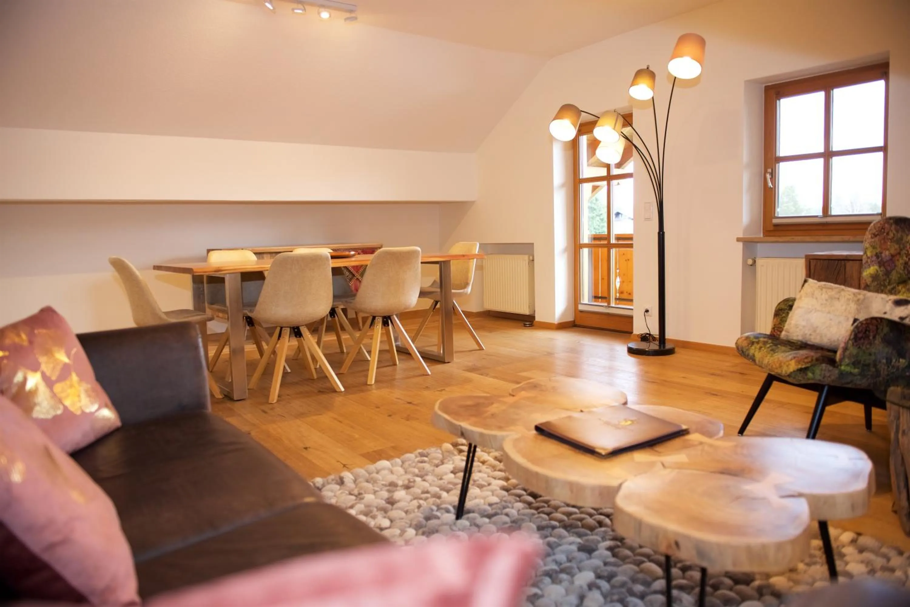 Living room in Landhaus Kössel