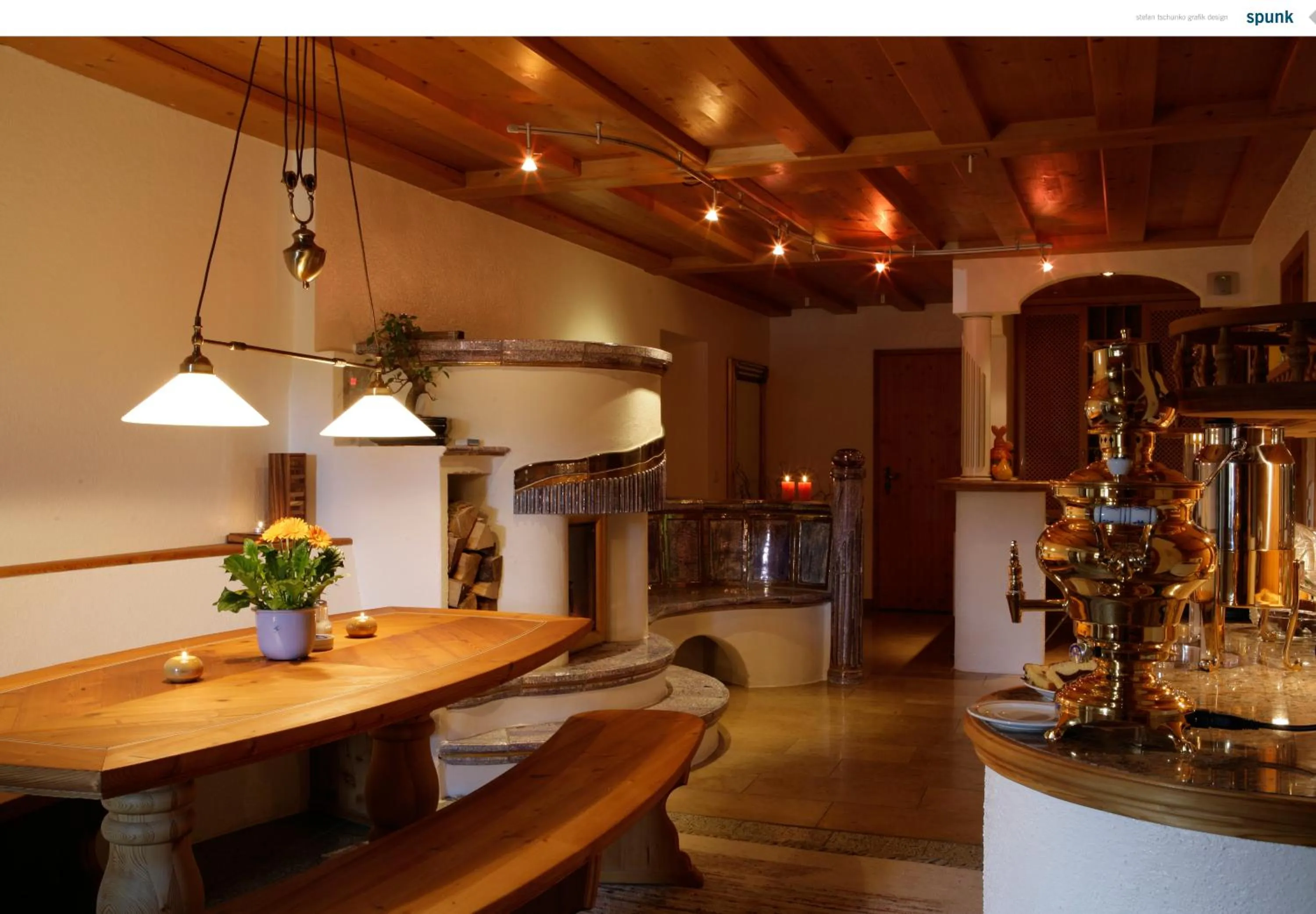 Lounge or bar in Landhaus Kössel