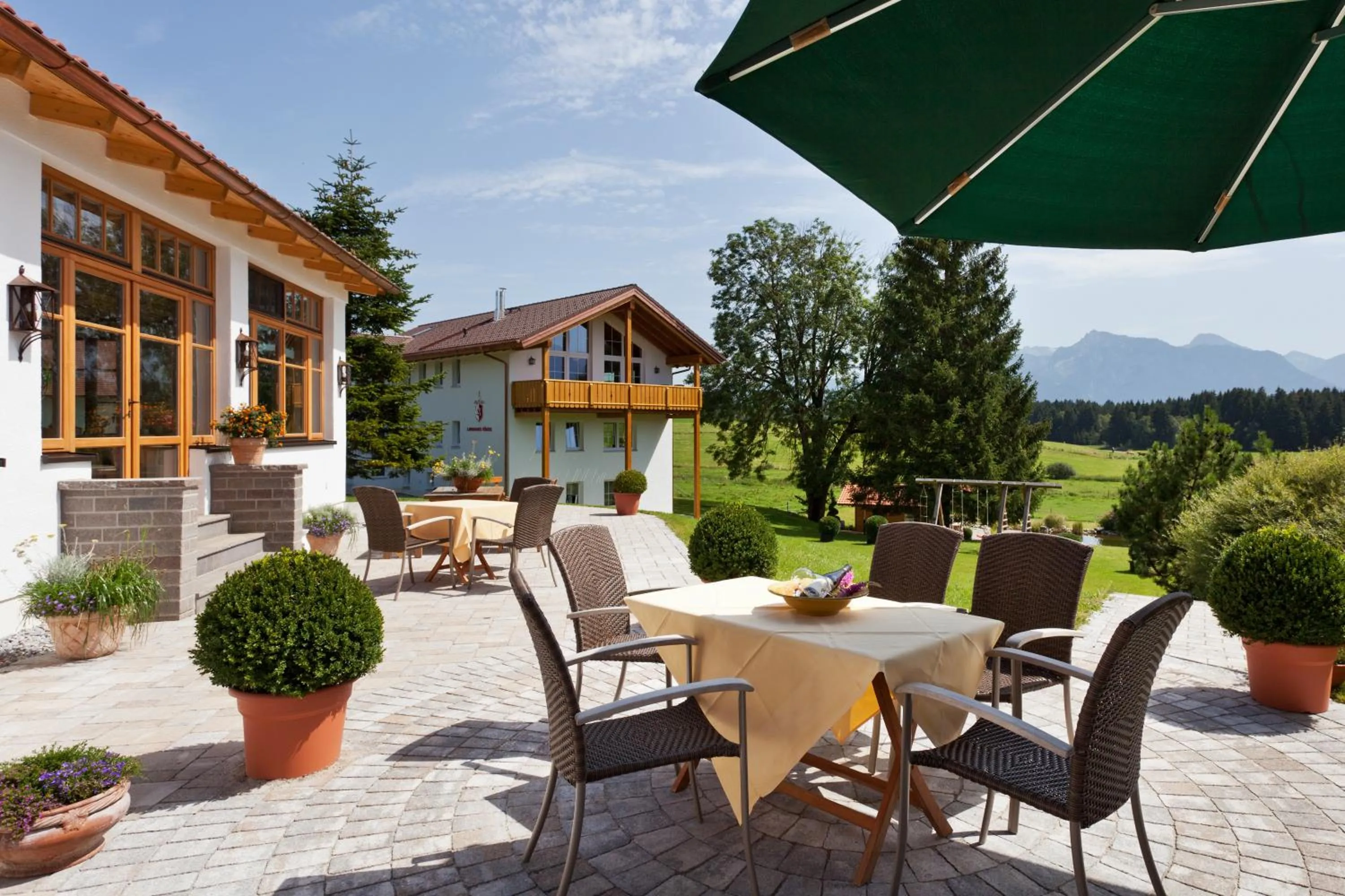 Balcony/Terrace in Landhaus Kössel