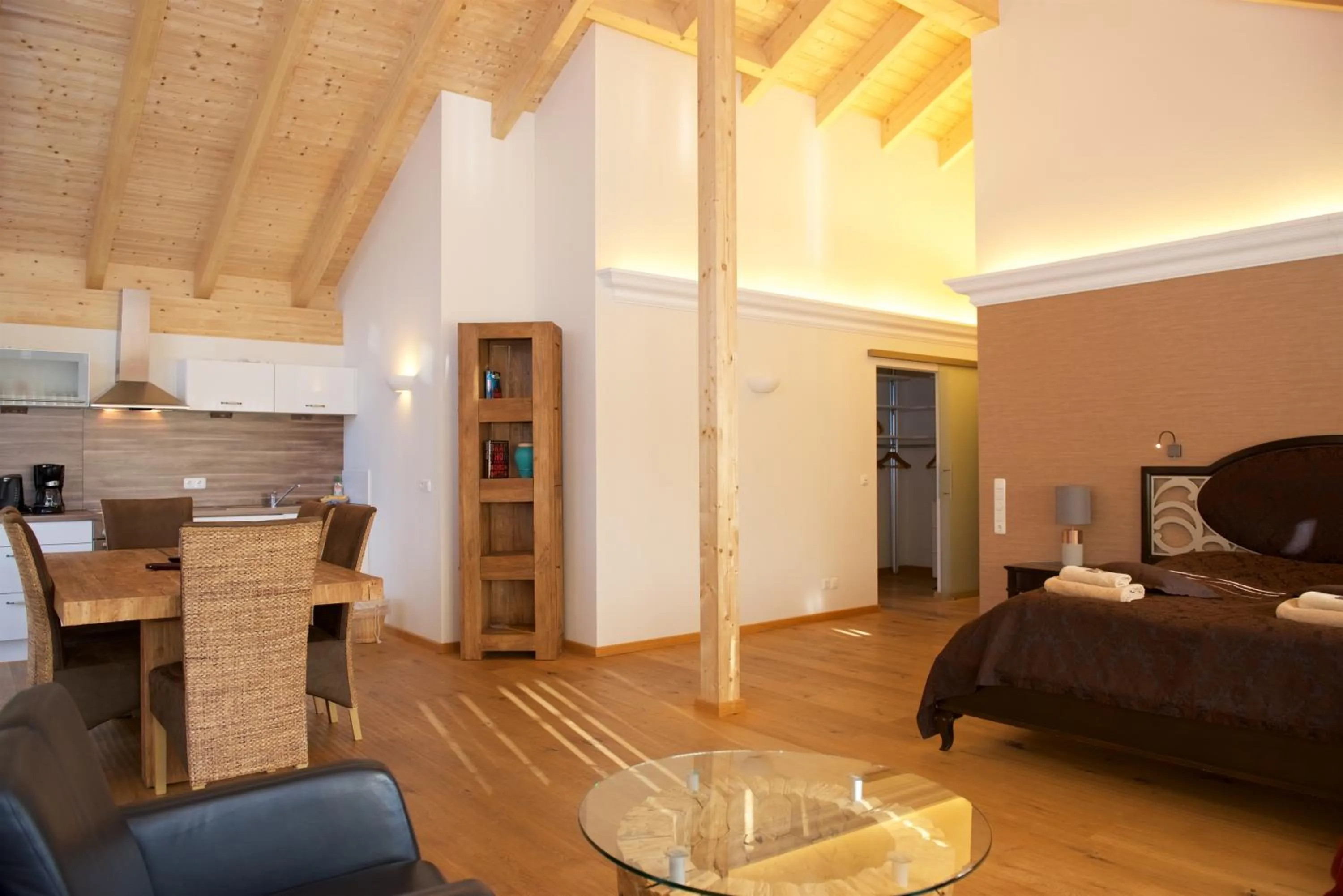 Living room in Landhaus Kössel