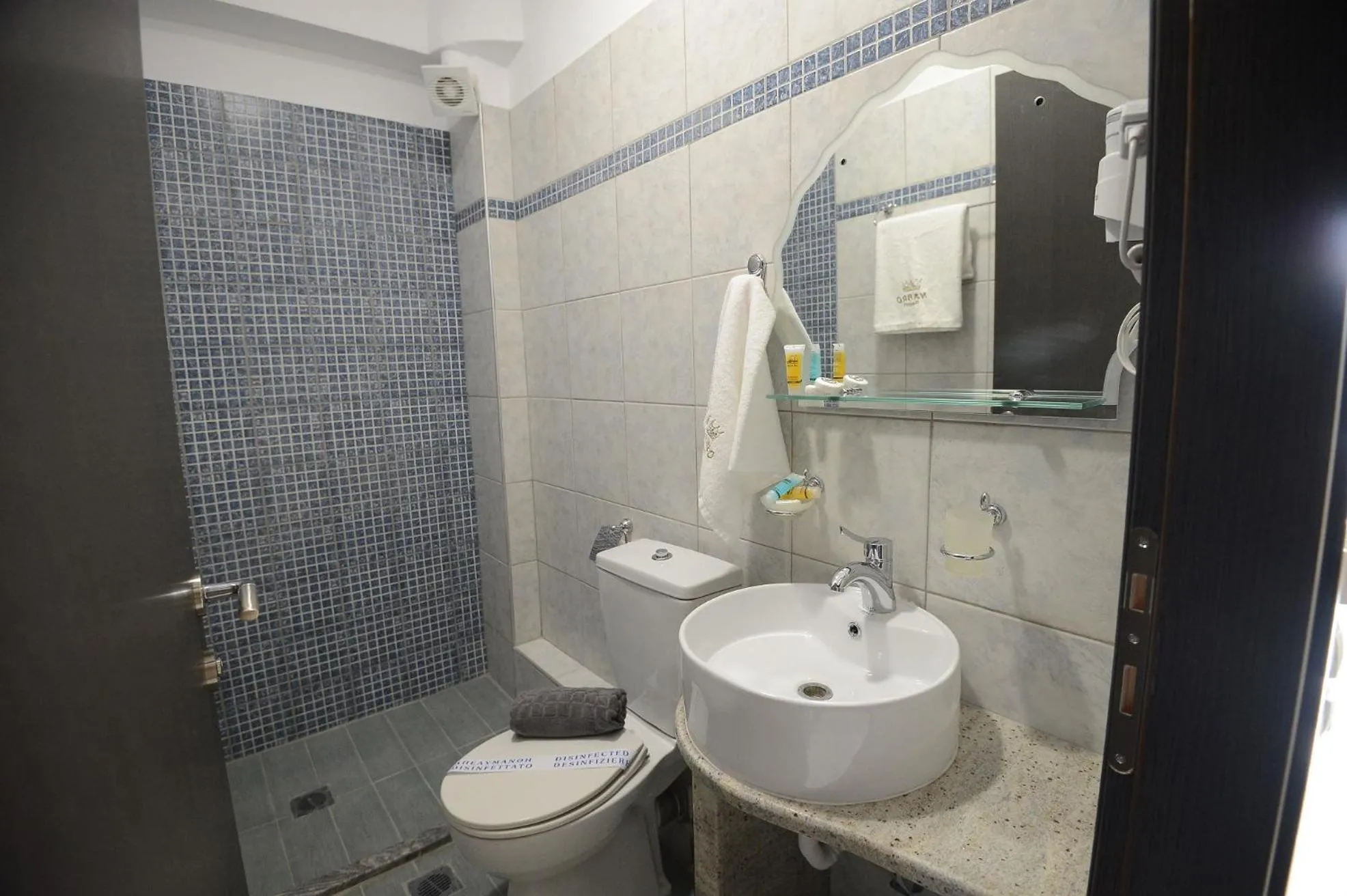 Shower in NABRO Resort