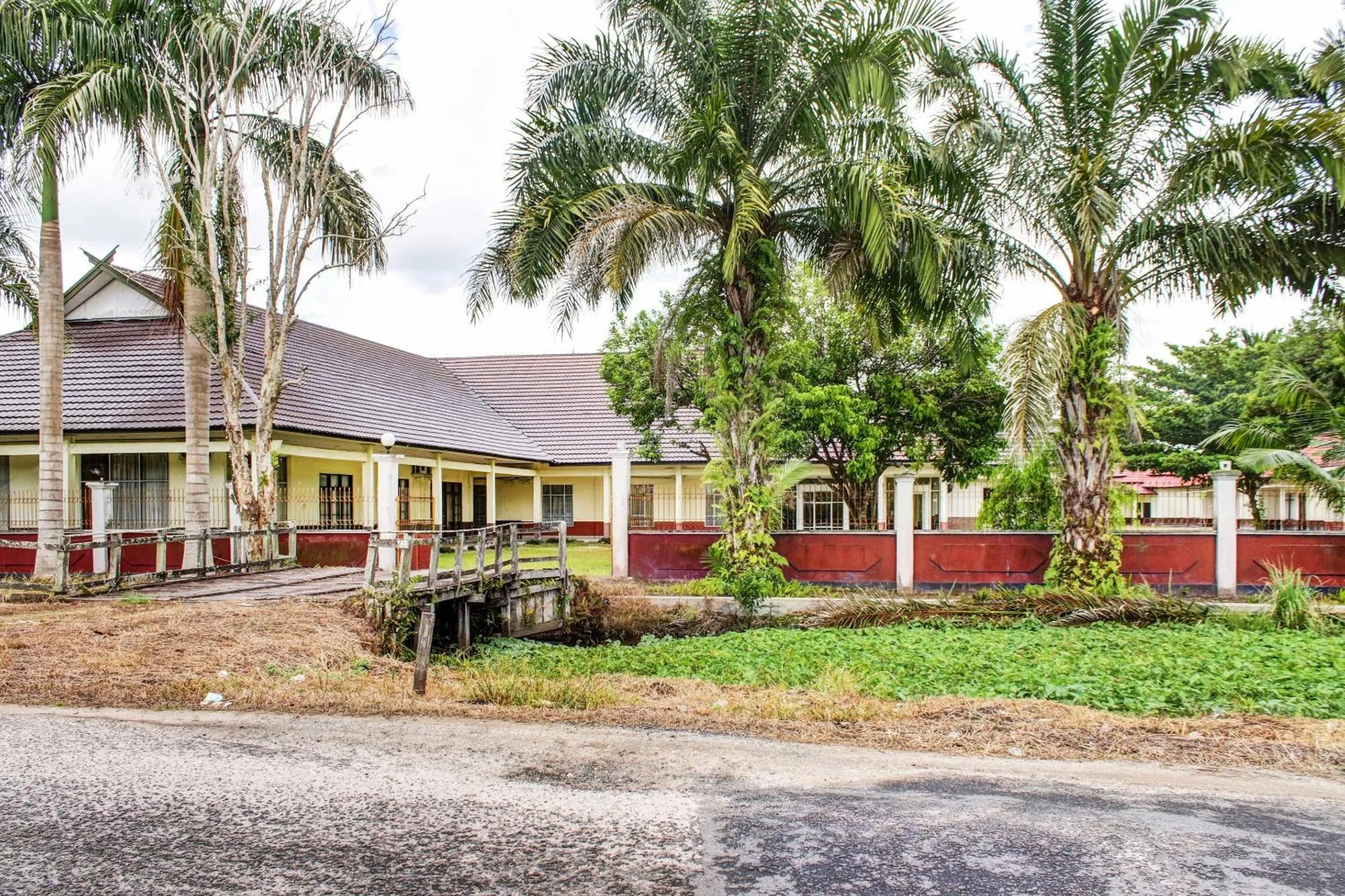 Facade/entrance in Hotel O Aman