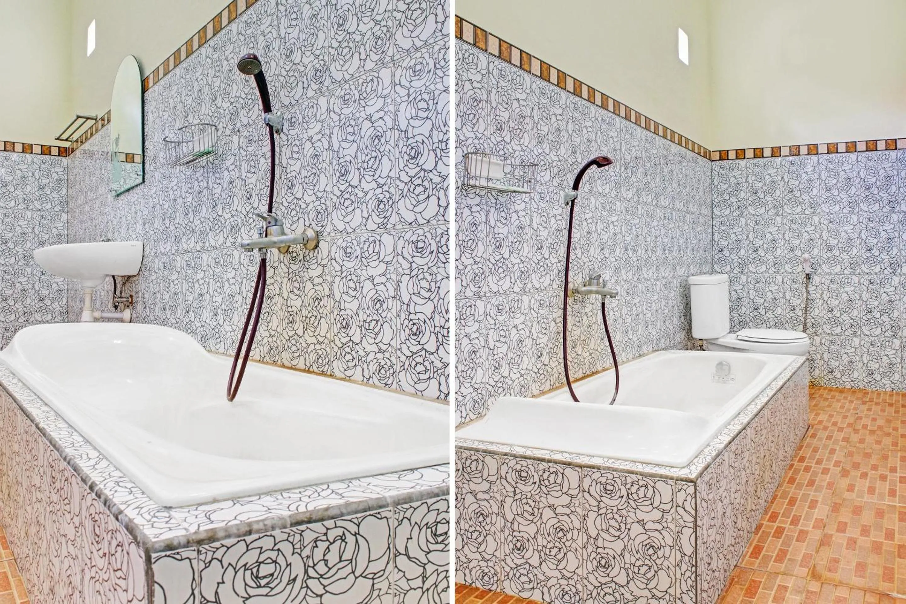 Bathroom in Hotel O Aman