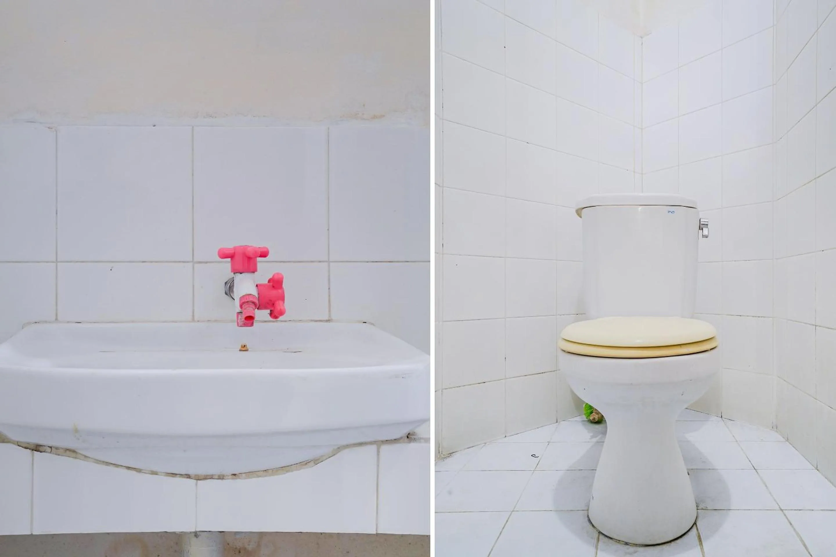 Bathroom in OYO 90352 Villa Agape 2