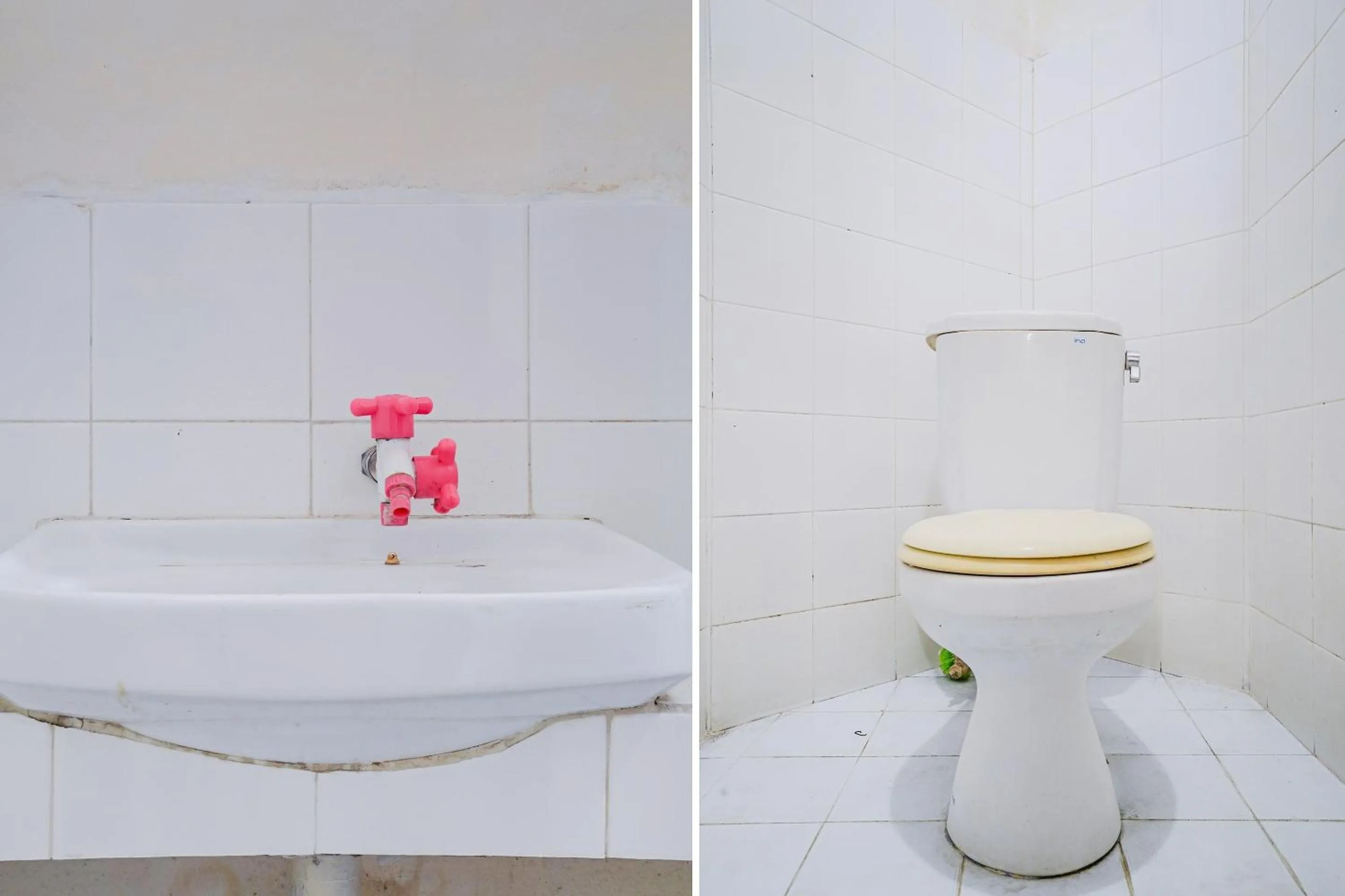 Bathroom in OYO 90352 Villa Agape 2