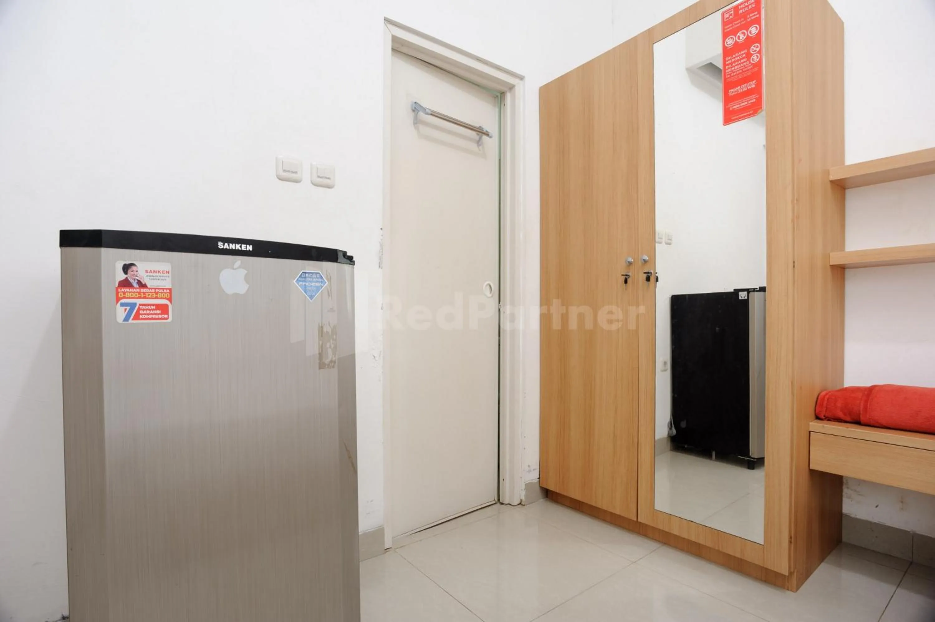 Bedroom, Bed in Family Residence Mitra RedDoorz