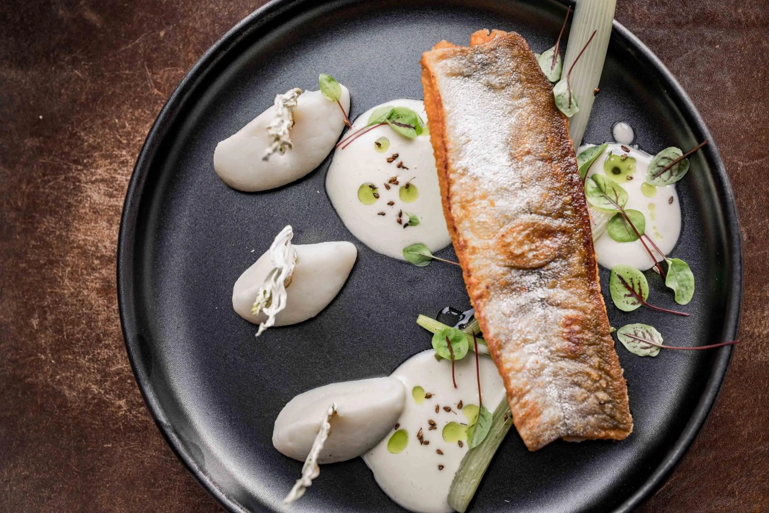 Restaurant/places to eat in ABION Villa Suites