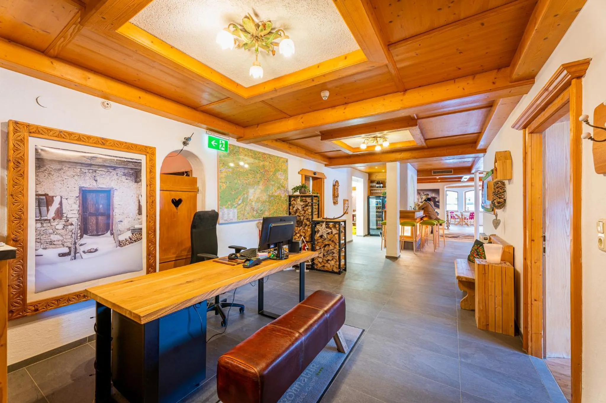 Lobby or reception in Hotel Frohnatur