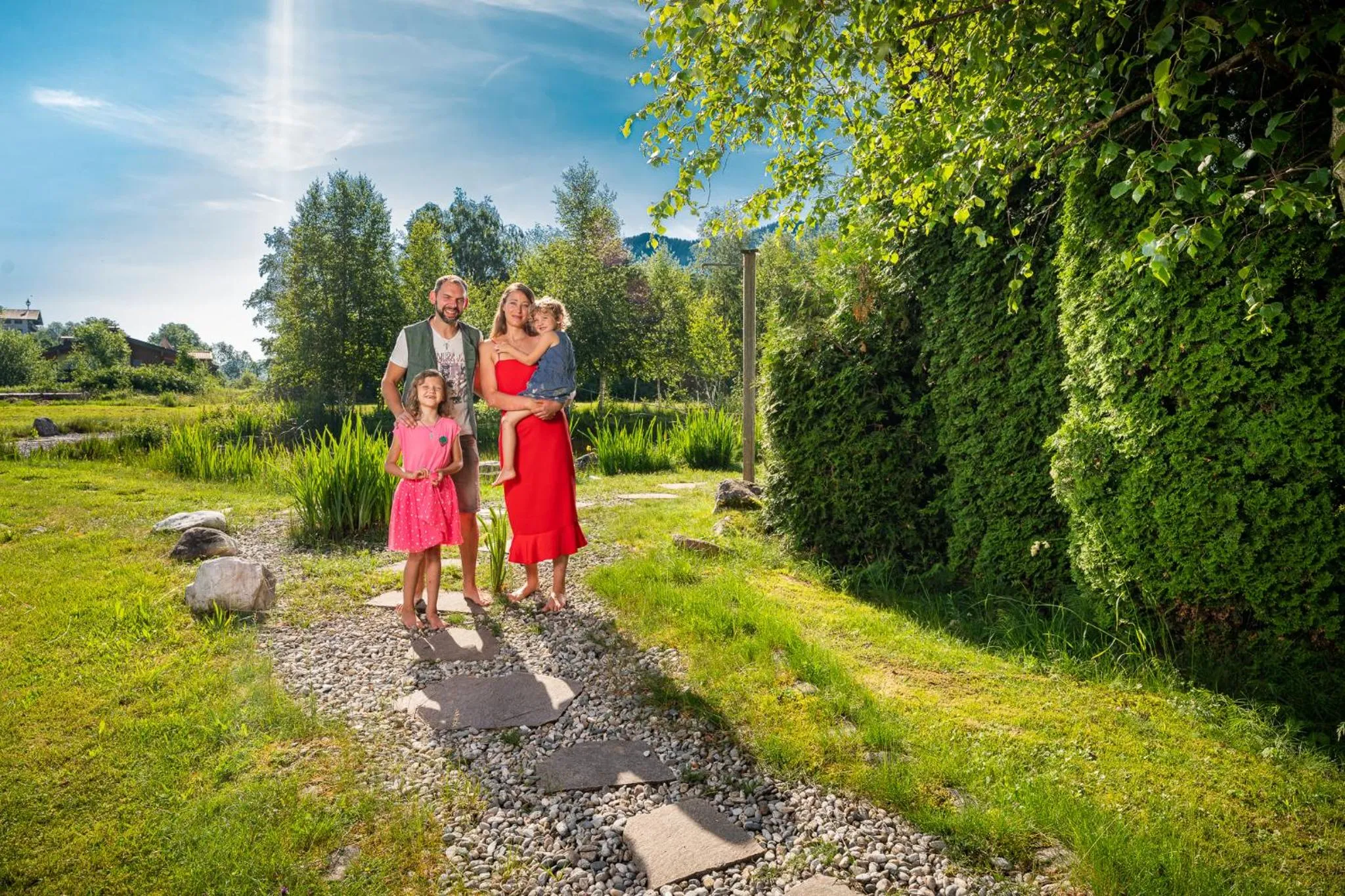Family in Hotel Frohnatur