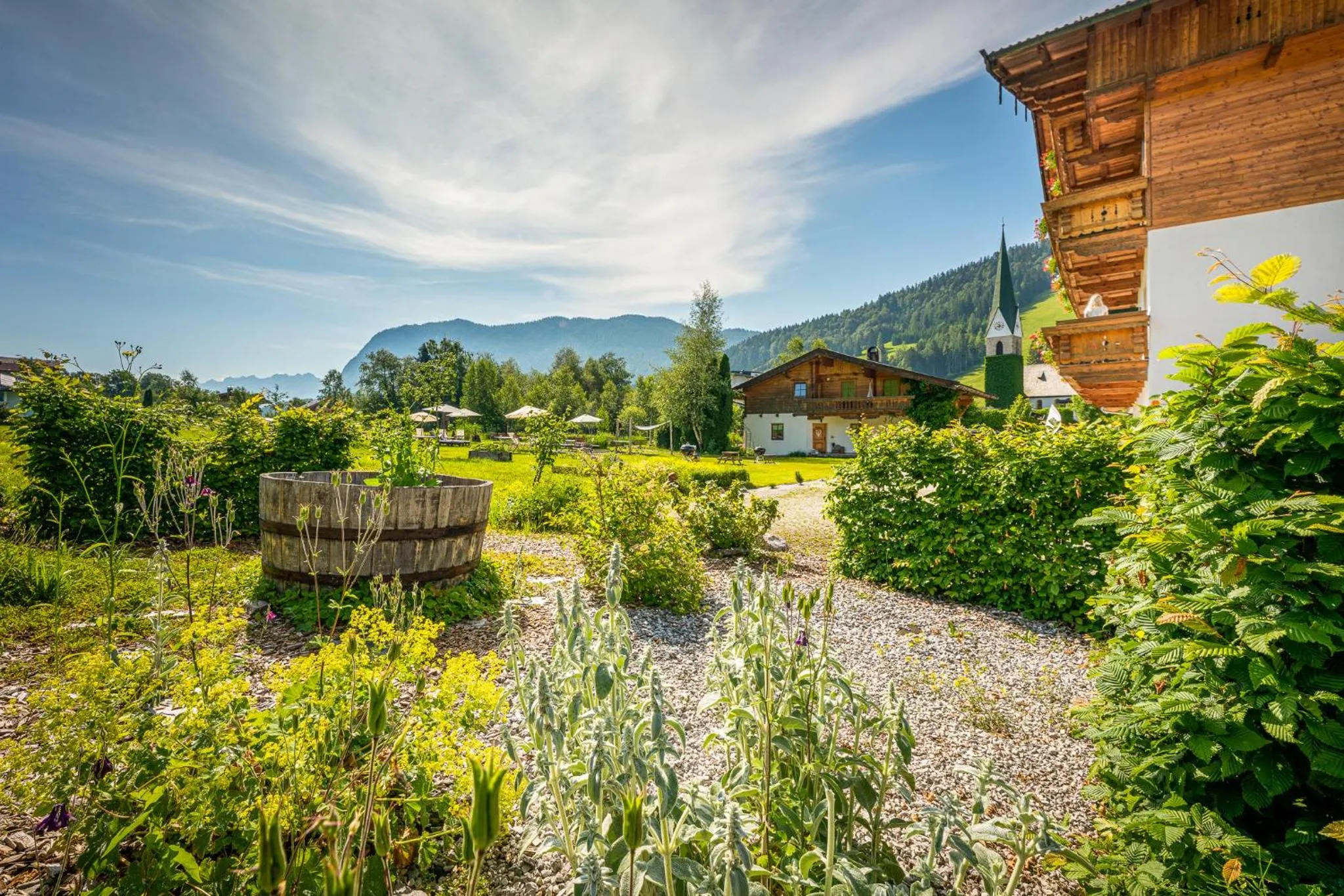 Garden in Hotel Frohnatur
