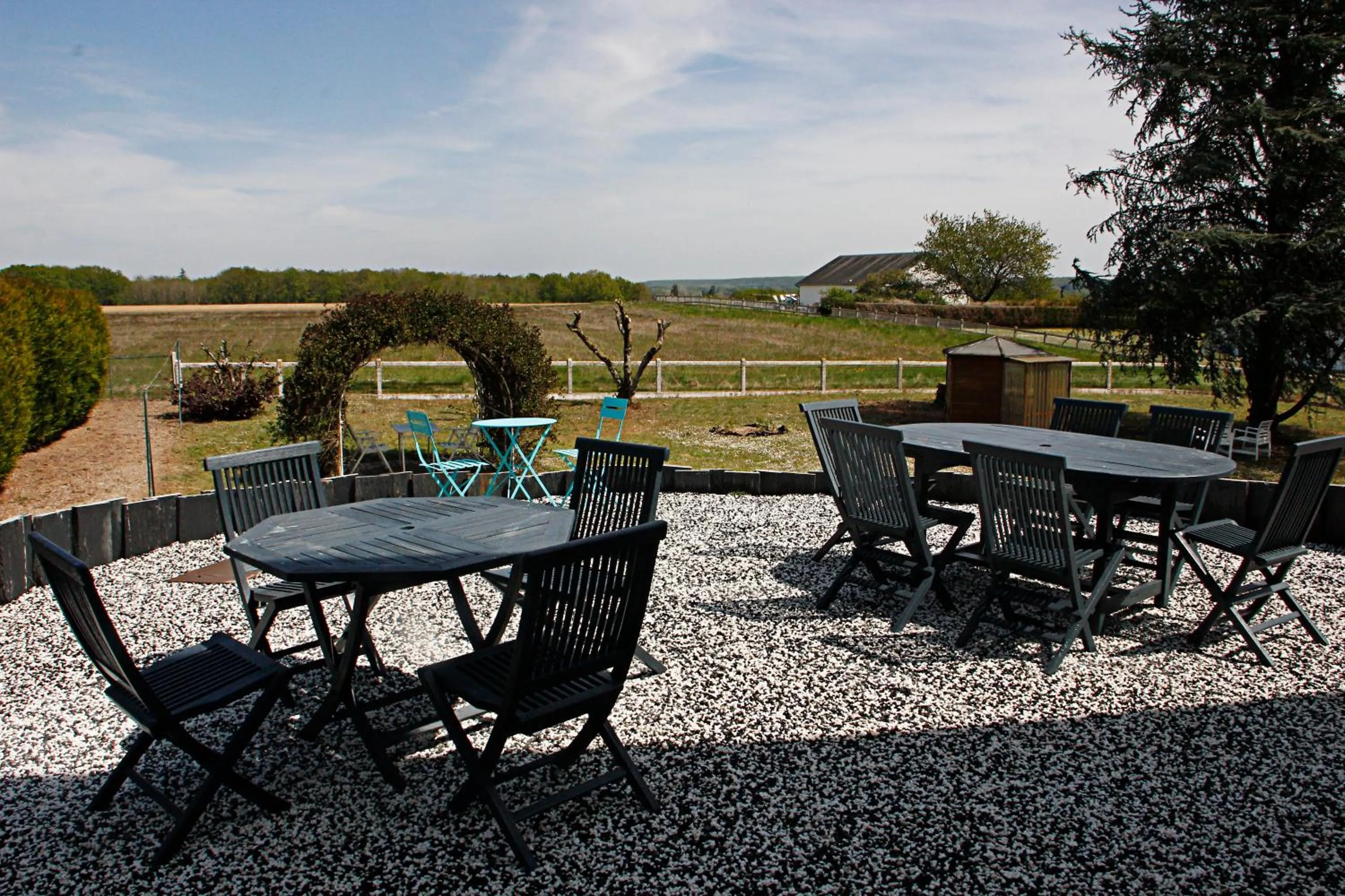 Patio in LA VEUZAINE