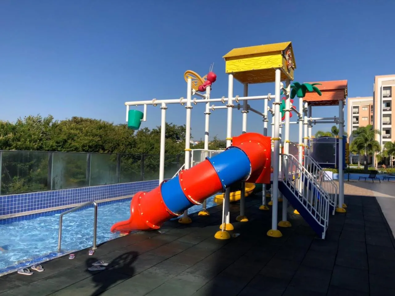 Children play ground in Alta Vista Thermas Resort