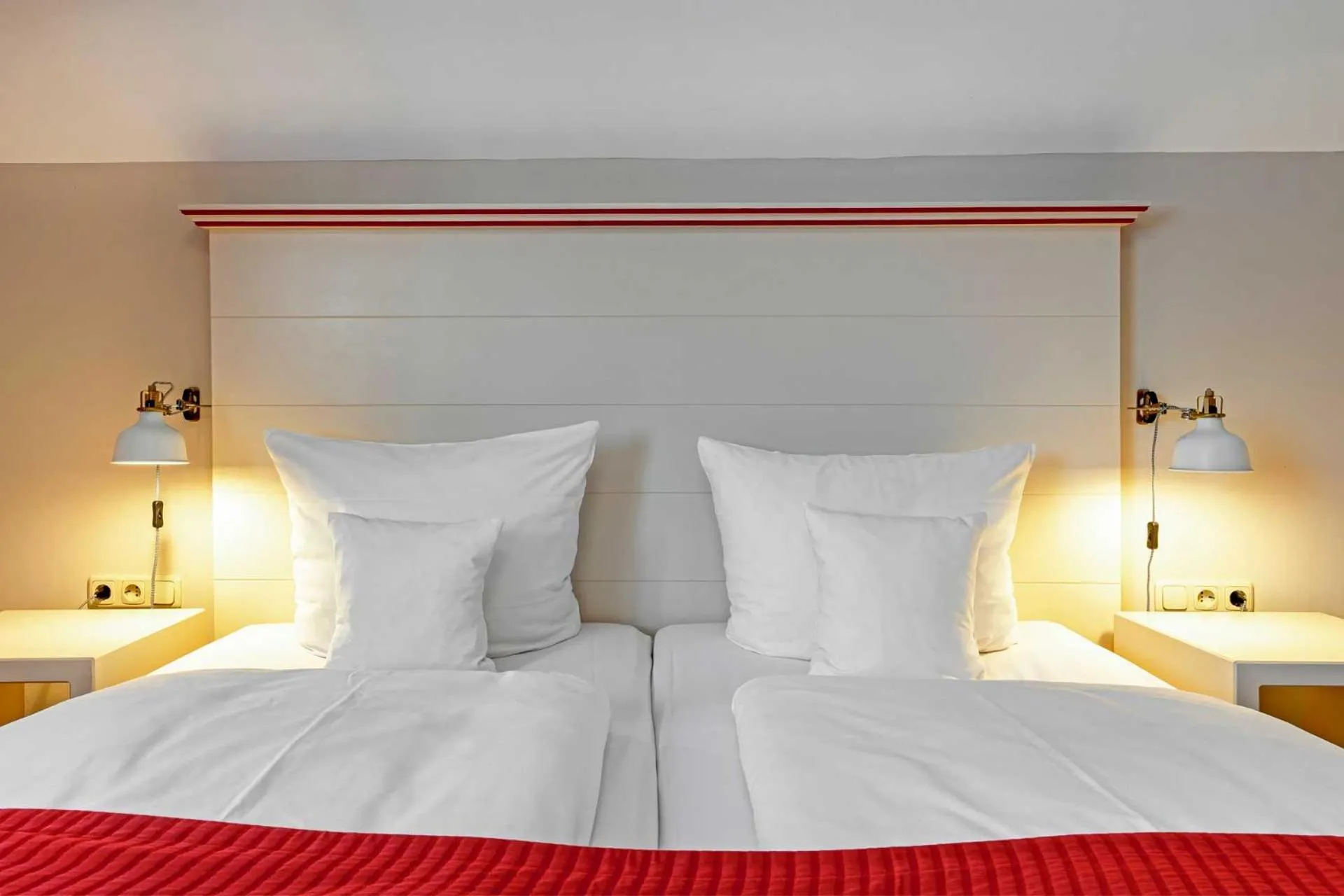 Bed in Romantik Hotel Friederikenhof Hotel Restaurant & Spa