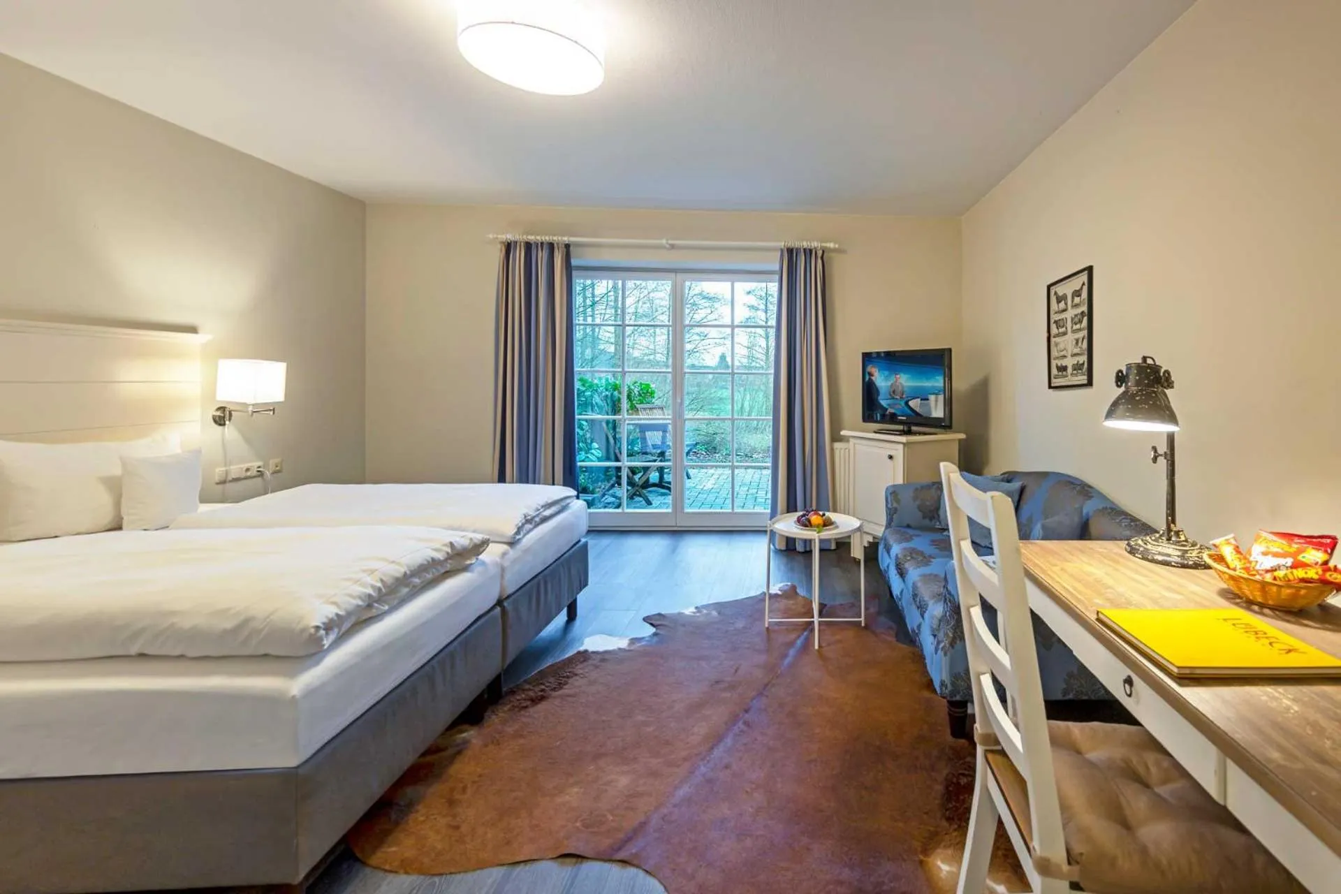 Bed in Romantik Hotel Friederikenhof Hotel Restaurant & Spa