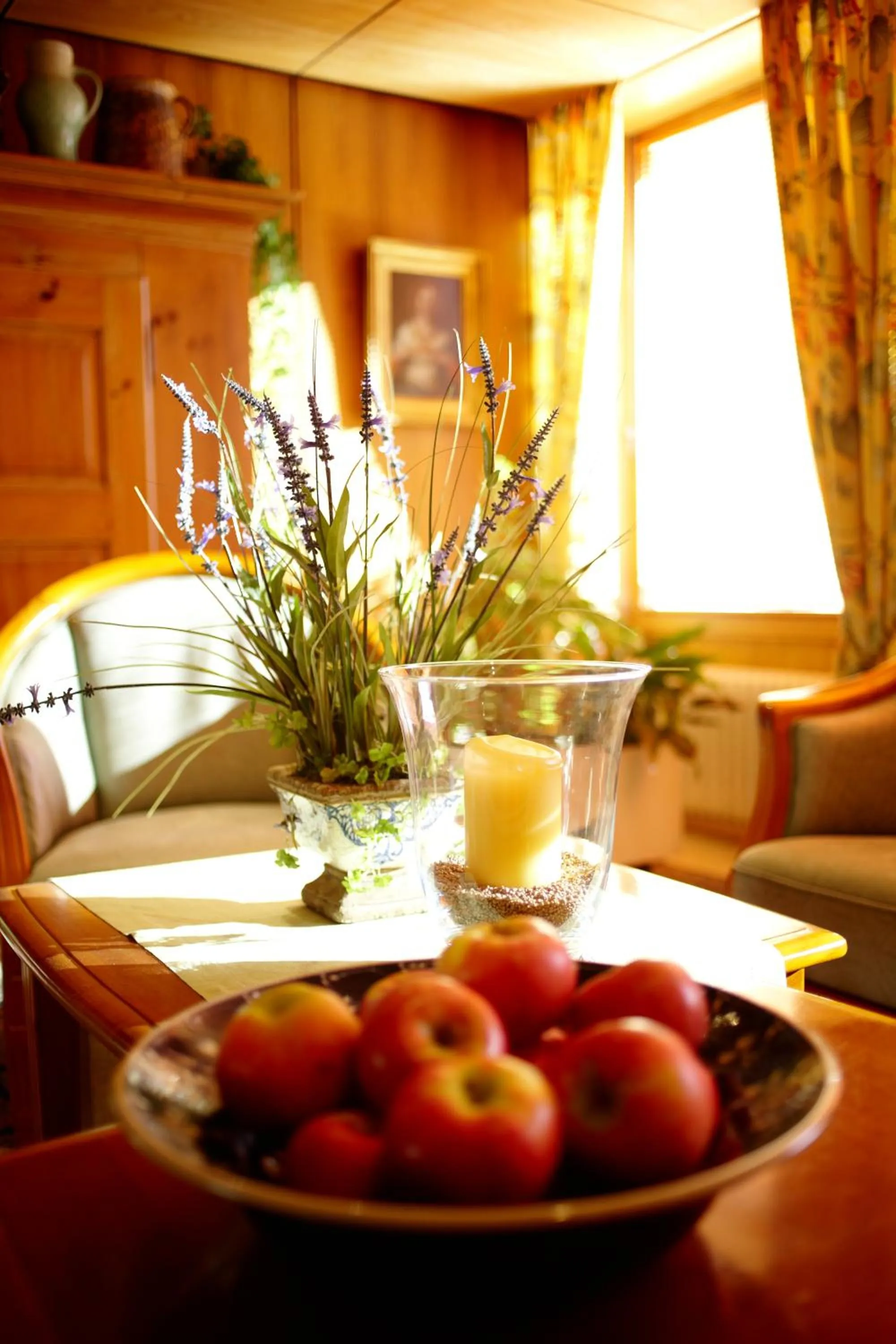 Lobby or reception in Hotel Grünwald