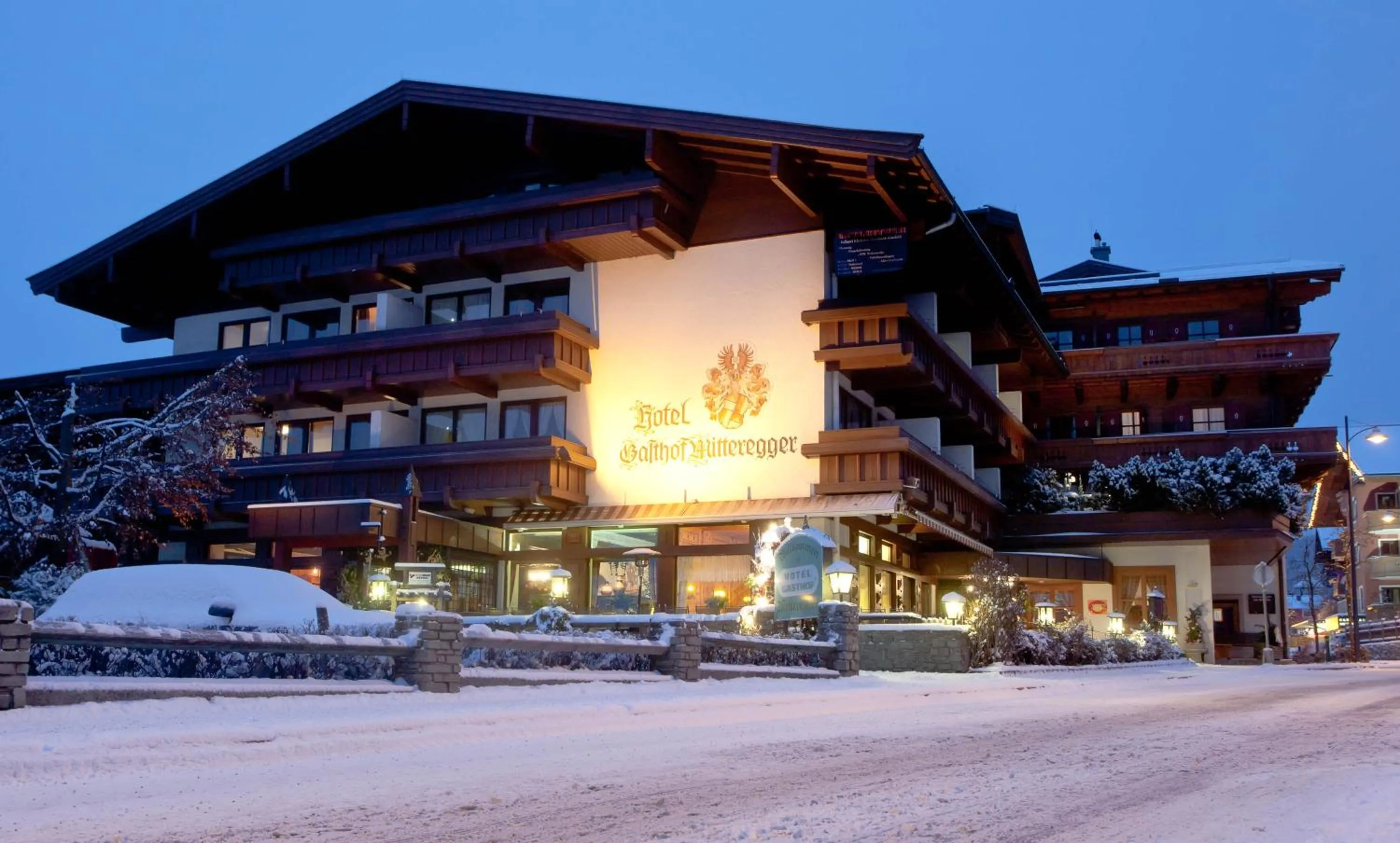 Facade/entrance in Hotel Gasthof Mitteregger - BEST PLACE in town with summercard included