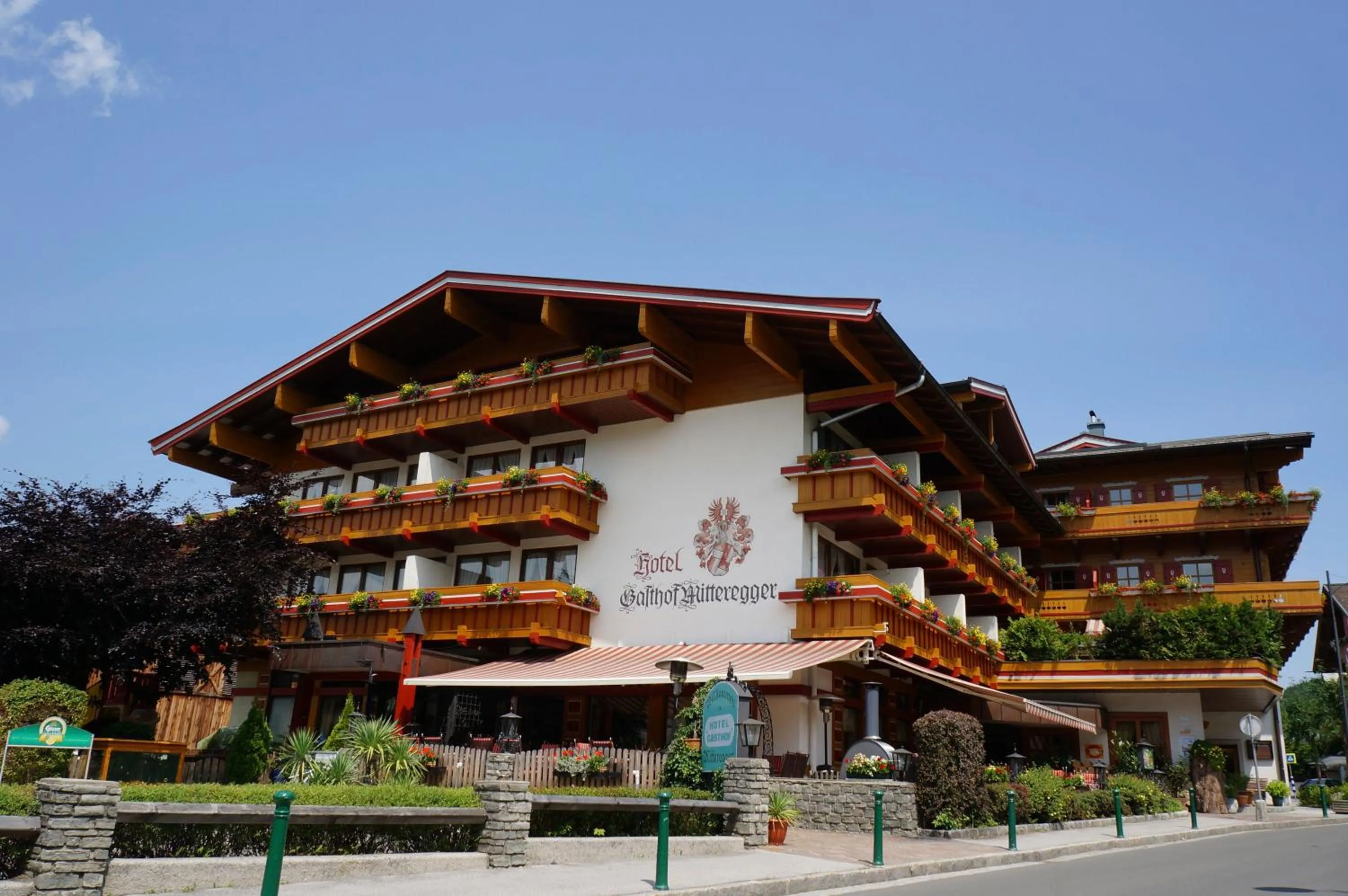 Property building in Hotel Gasthof Mitteregger - BEST PLACE in town with summercard included