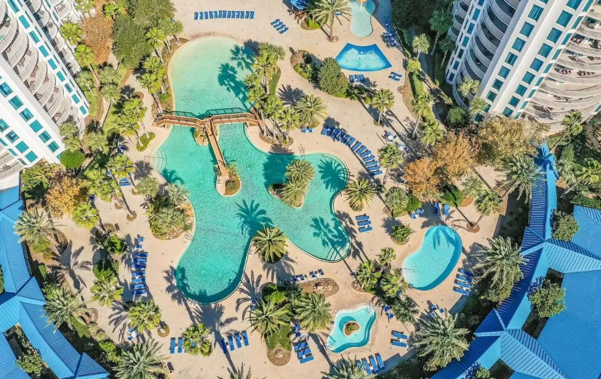 Bird's eye view in 1815 A Slice of Heaven Destin - Pool & Ocean View