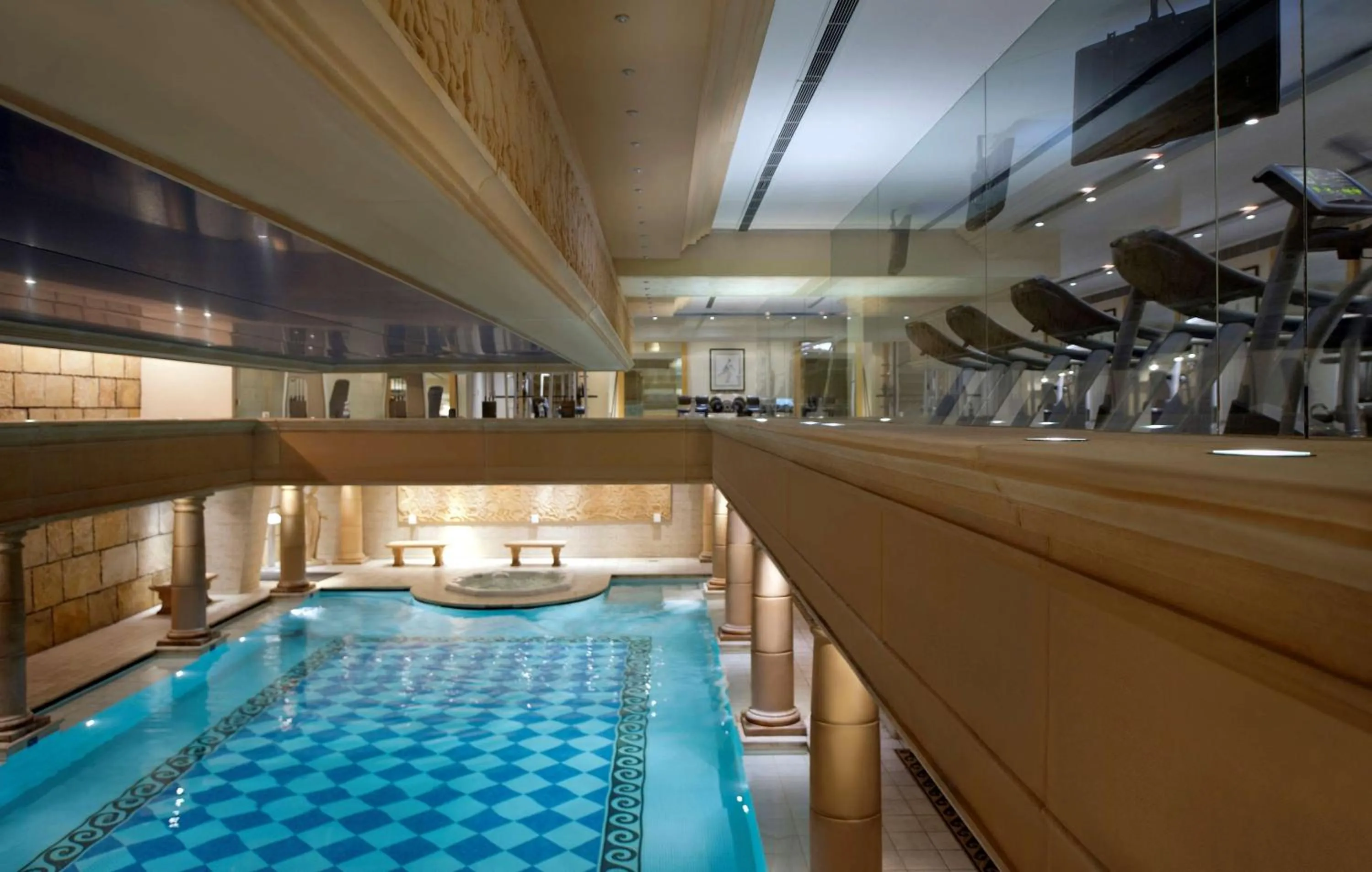 Pool view in Radisson Blu Martinez Beirut